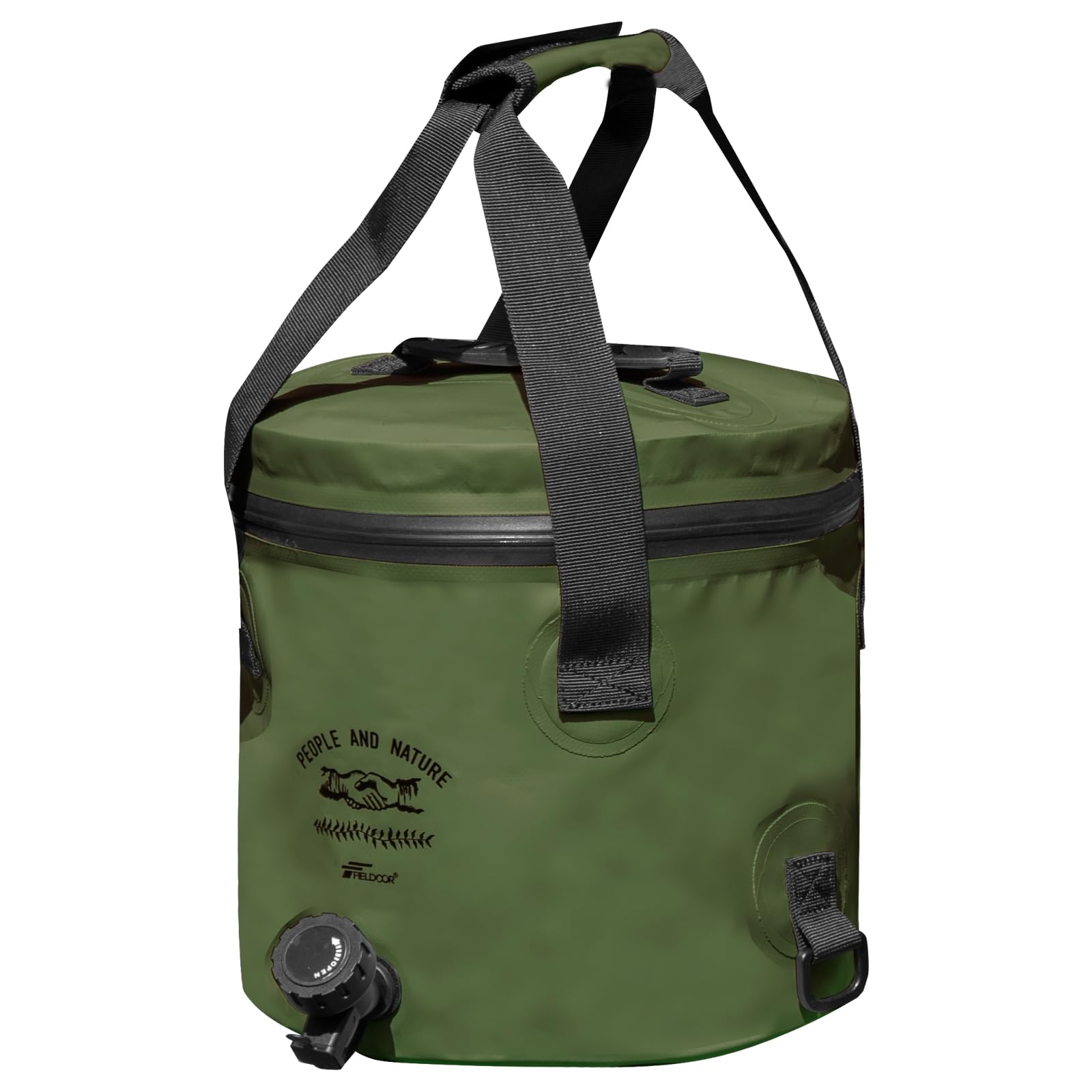 Amazon.co.jp: FIELDOOR ウォータージャグ 【10L】 折り畳み