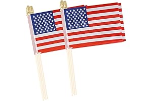 Mini US Flags for Outdoor Decoration