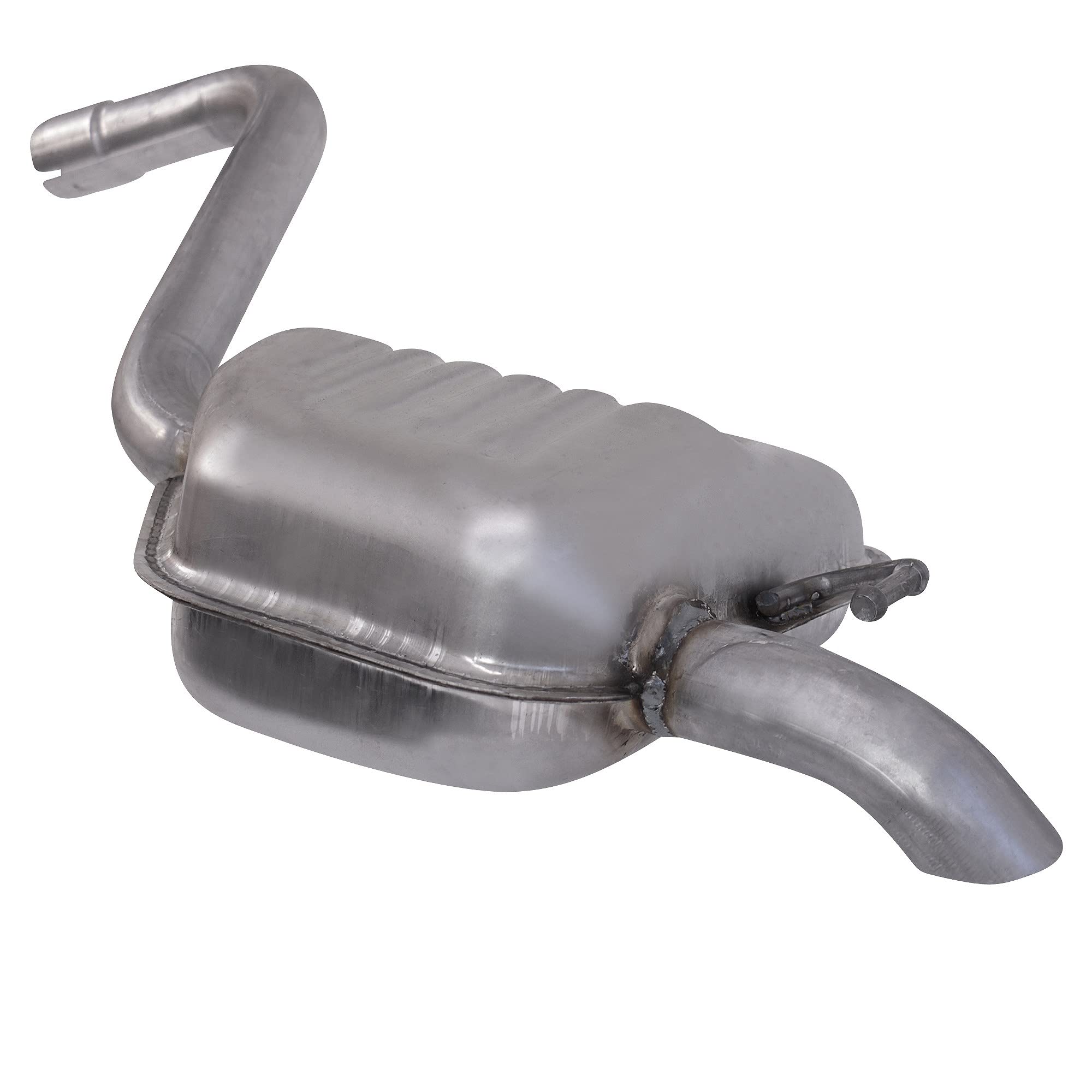 ATEC Germany Silenciador de escape conjunto 1x Silenciador trasero, 2x