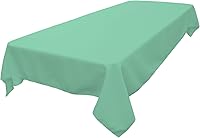 Vista 254 de LA Linen - Mantel rectangular de popelina de poliéster