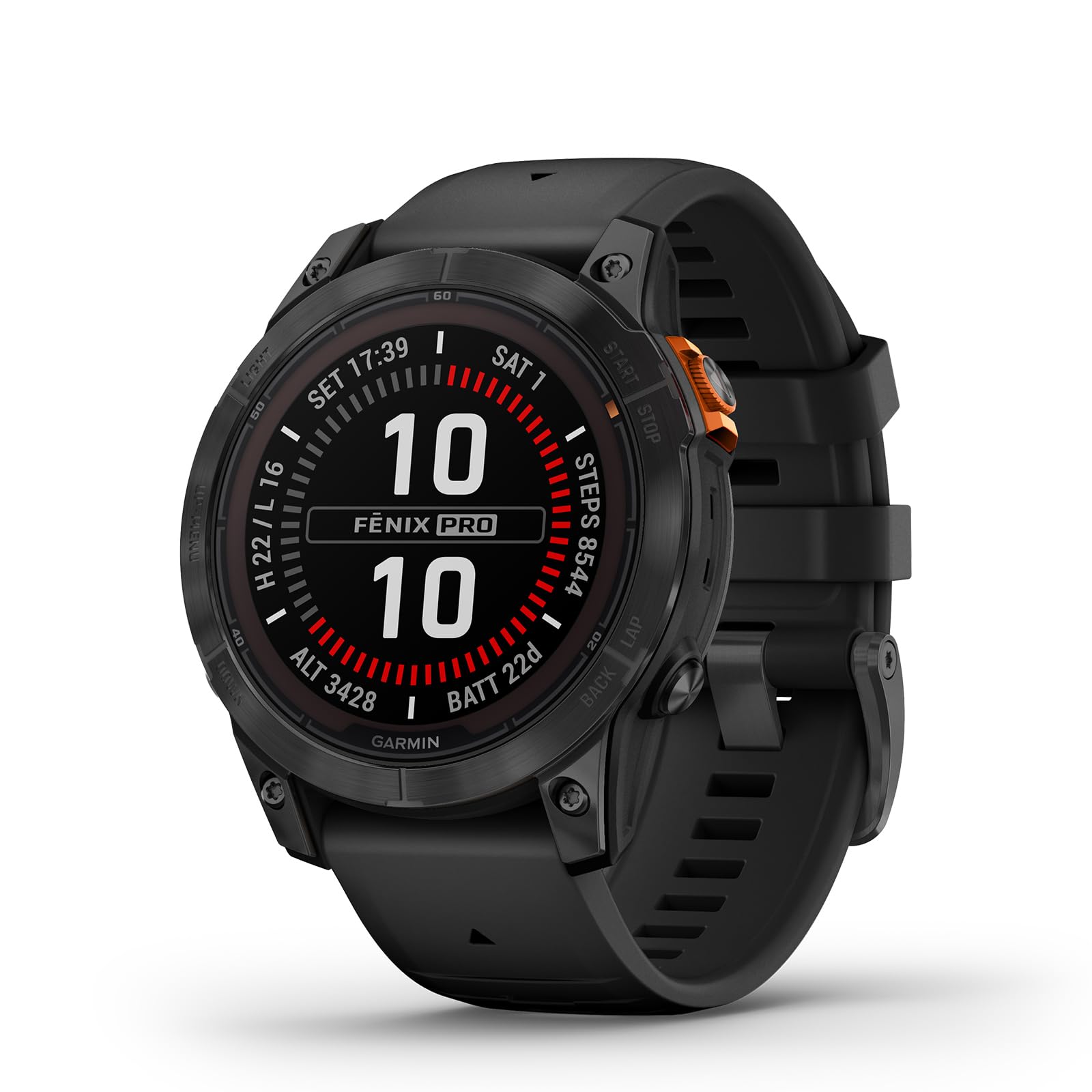 fēnix 7 PRO GPS 47mm Smartwatch, Multisport, Advanced Health & Training Features, Touchscreen & Buttons, up to 18 days battery life, Graphite