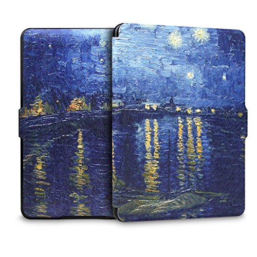 Walnew Case For Kindle Paperwhite Pu Leather Case Smart Protective Cover Fits All Paperwhite Generations Prior To 2018 (Not Fit All-New Paperwhite 10Th Generation) #TOP4