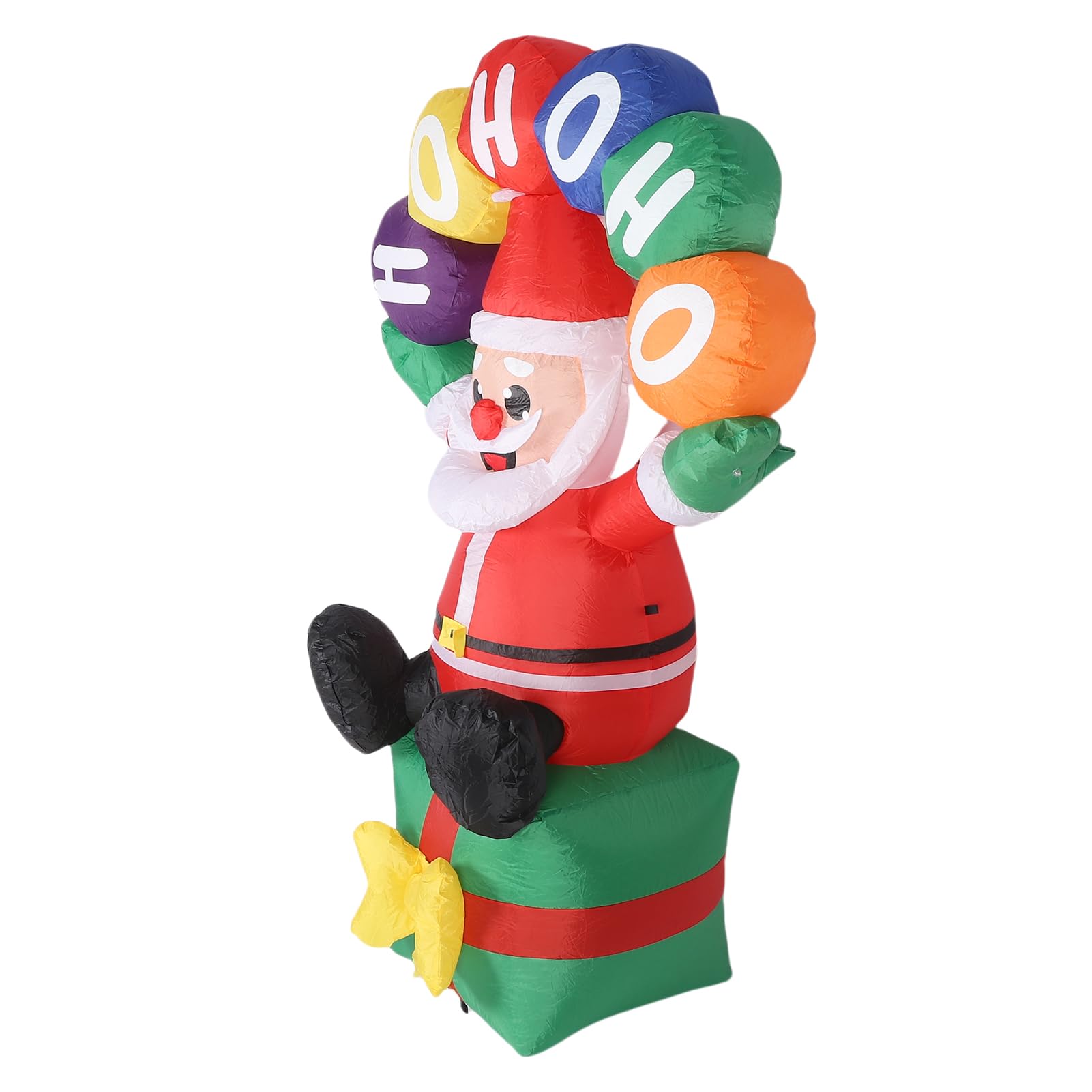 Babbo Natale Gonfiabile da 5,9 Piedi in Poliestere Impermeabile a