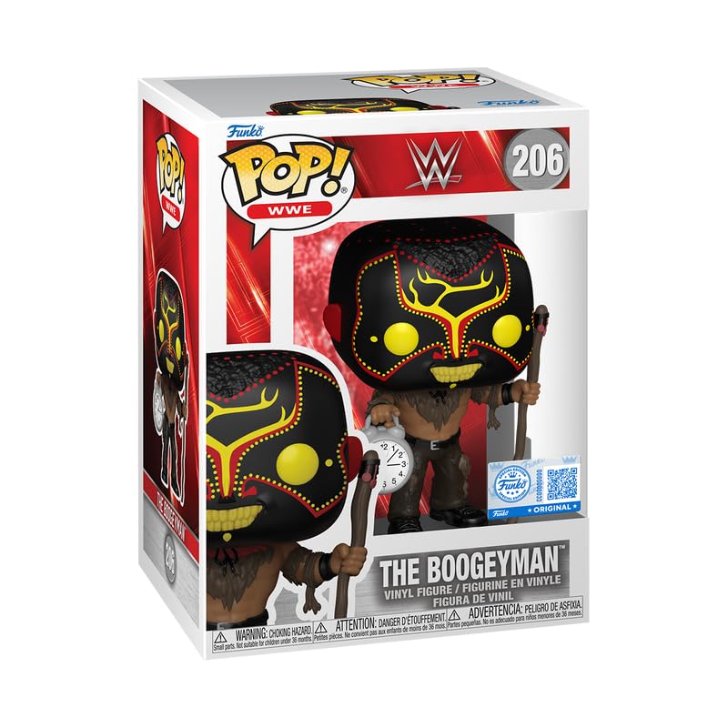 Funko Pop! WWE The Boogeyman Figura de Vinilo, Coleccionable Exclusivo de Superestrella, número 206, 3.8 Pulgadas de Alto