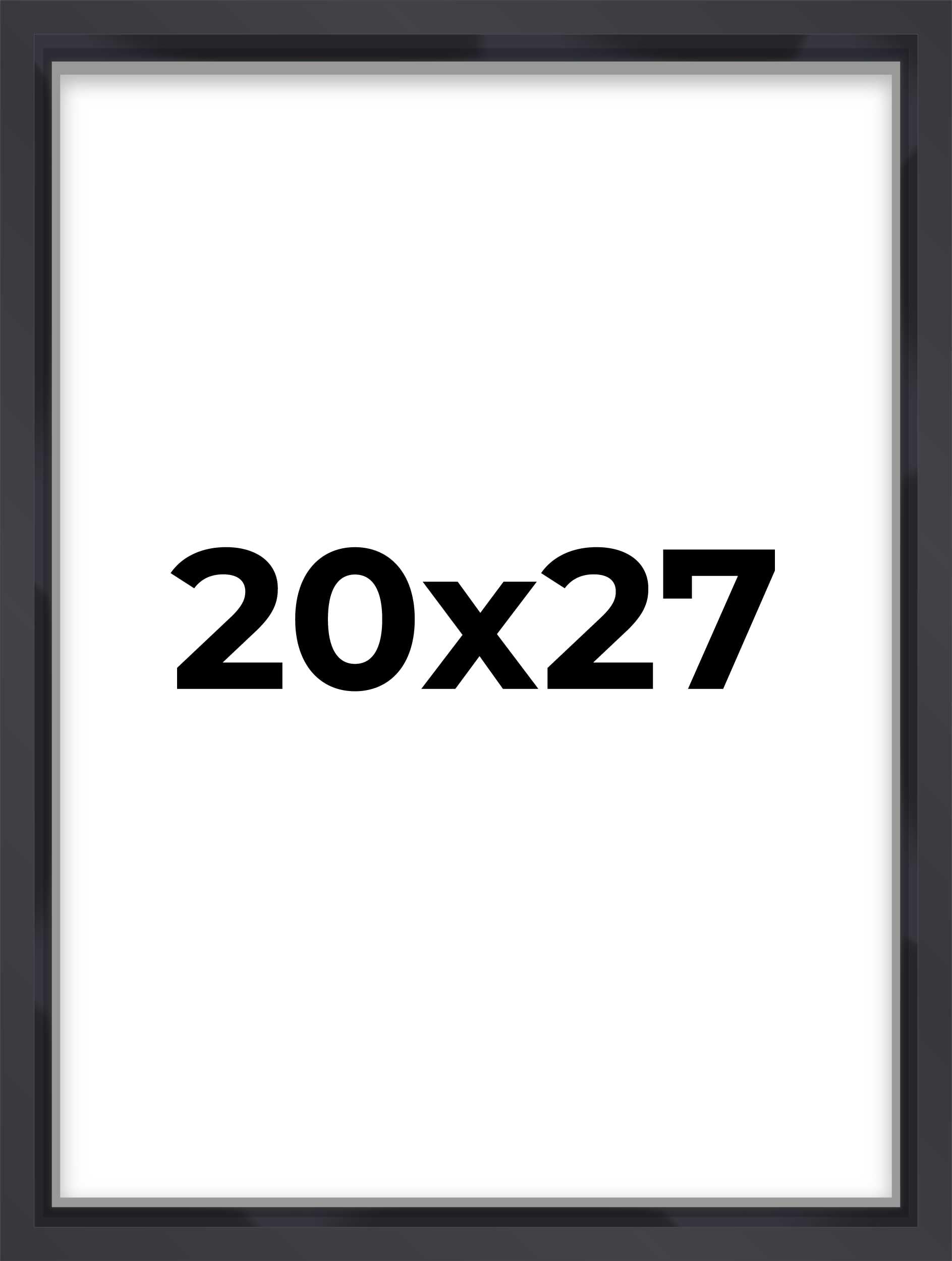 Amazon.com - 20x27 Shadow Box Frame Contemporary Black | 3/4