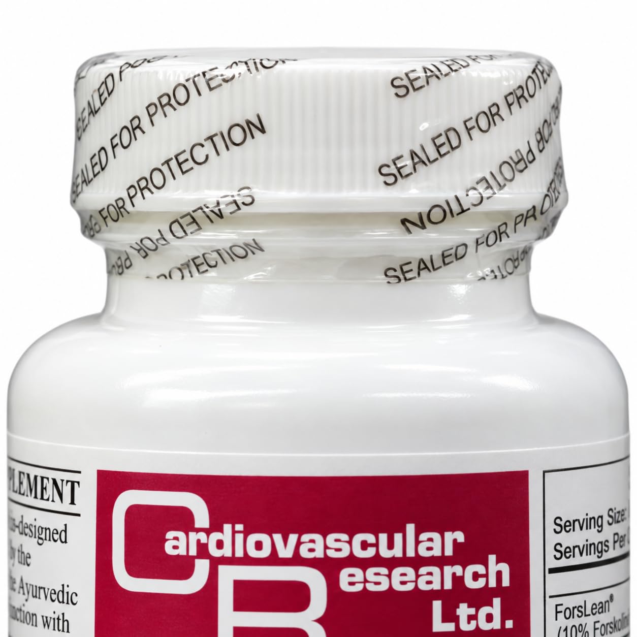 Cardiovascular Research Forskolin, White, 60 Count — Amazon image 4