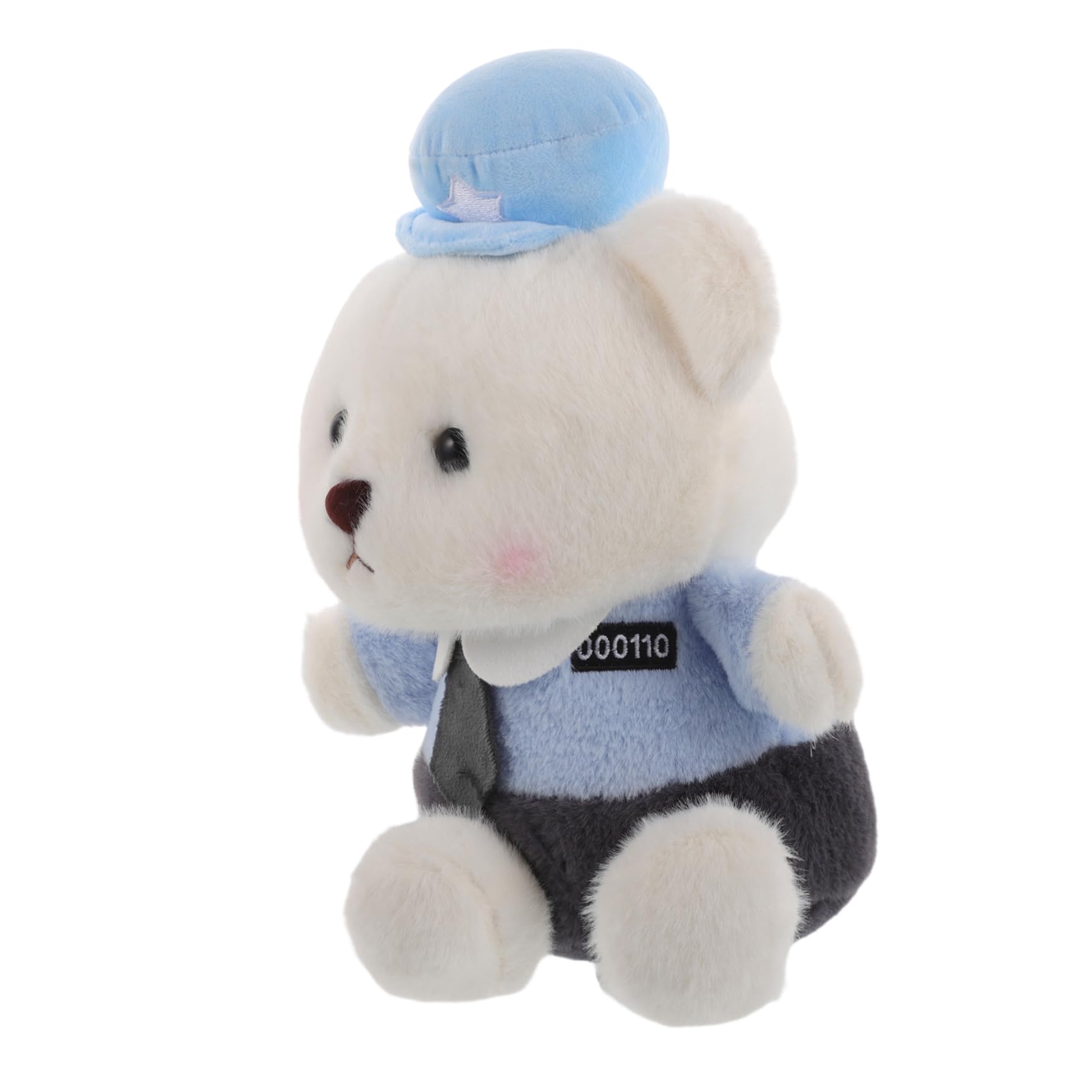 Amazon.co.jp: LALADEFIEE 警察のクマ 豪華なおもちゃ 消防士の