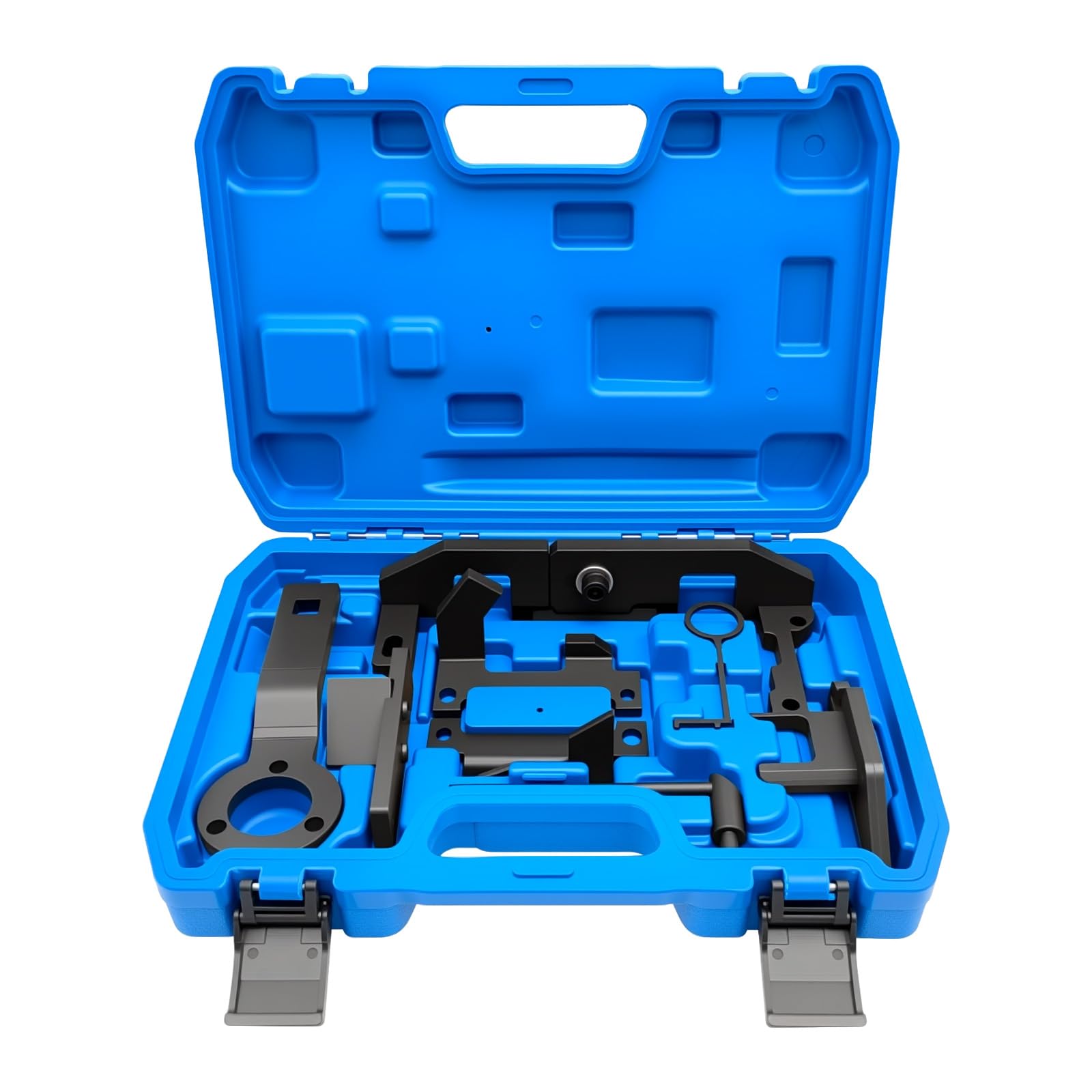 Attrezzo per cinghia di distribuzione motore Strumenti di regolazione albero a camme motore adatti per 208 308 2008 EB0 ZMZ EB2 HMZ C3 C4 1.0 1.2 Codice articolo 0109-2A 0109-2B 109-2C 109-2D 109-2B