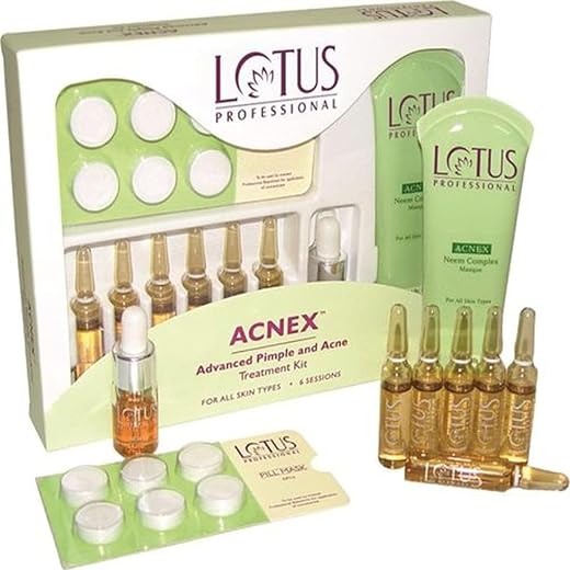 LOTUS Professional Acnex Advanced Pimple & Acne Treatment Kit (4 x 60 g)