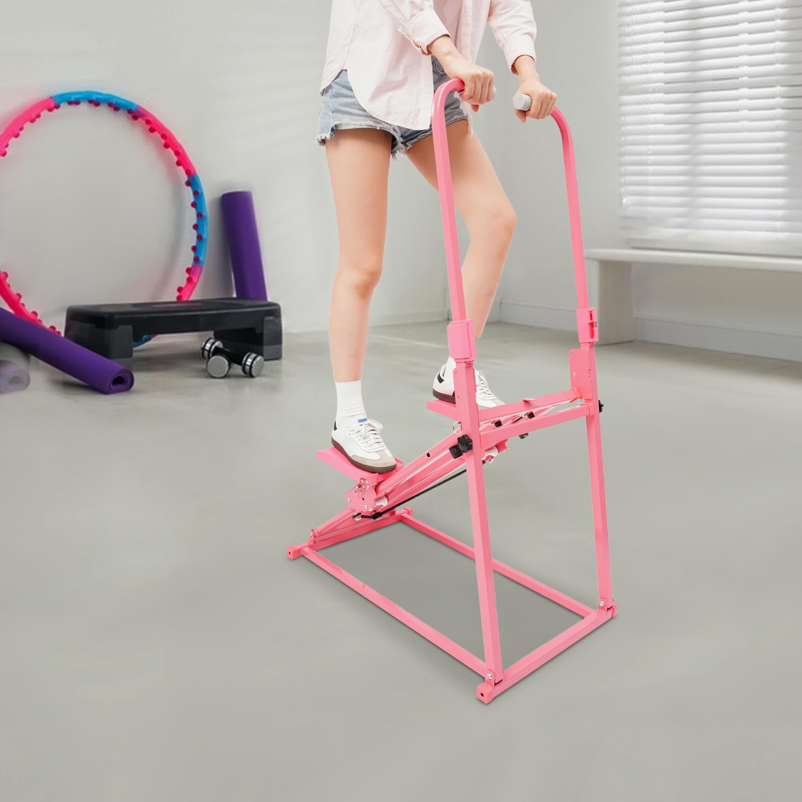 Stopper Scale, Macchina da Arrampicata Verticale, Pieghevole Cyclette Stepper, Arrampicata per Salotti, Camere da letto, Palestre, Appartamenti