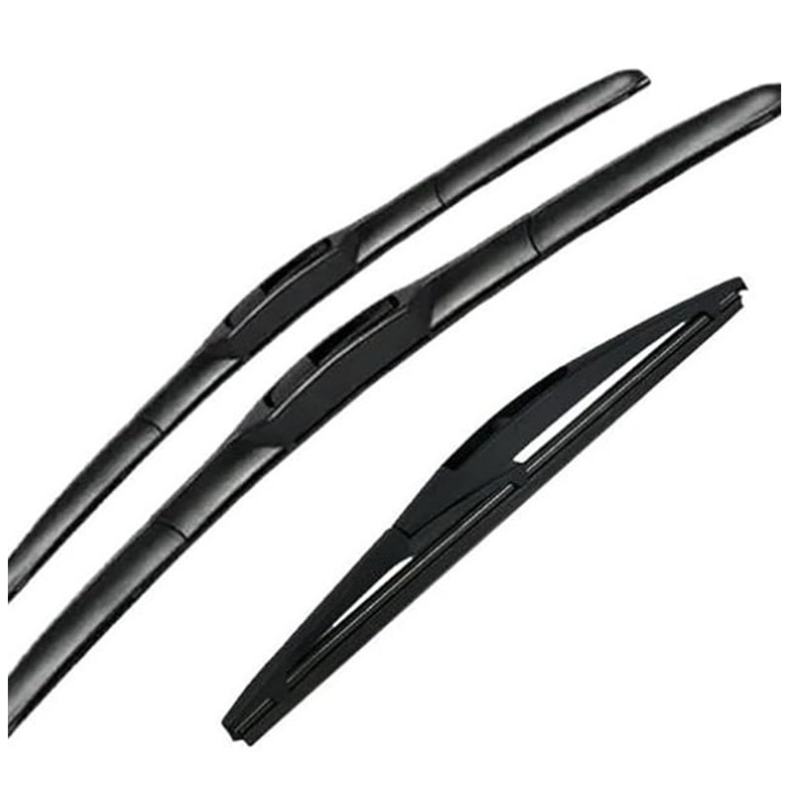 ZWBC Front and Rear Windscreen Wipers for Toyota Corolla E210 28+14+12 2018-2023, Set of Wiper Blades Durable Wiper Front and Rear Wiper Blades Set