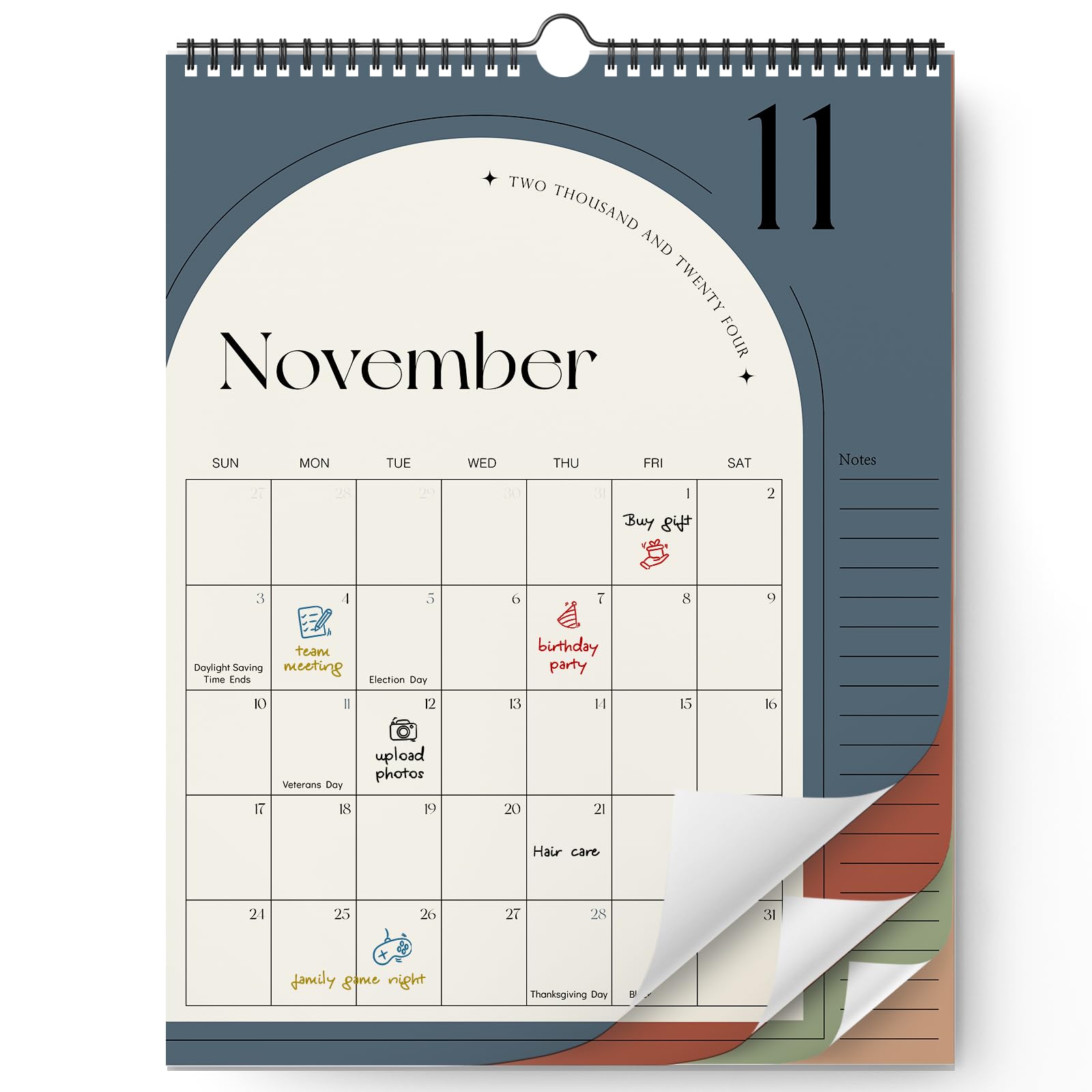 Buy 2025 , Wall from November 2024 to June 2026, 20 Monthly Aesthetic