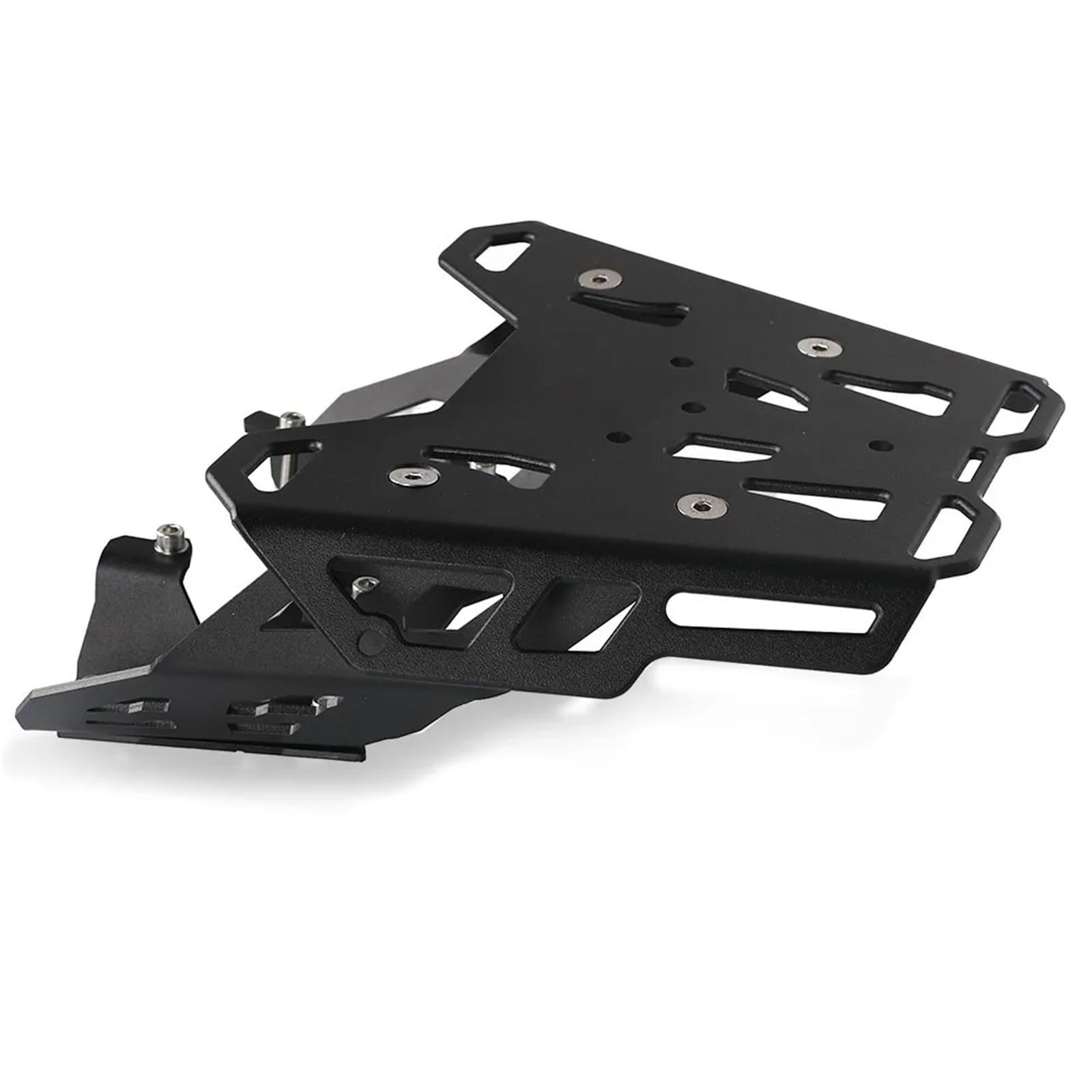 Uchwyt Topcase Zestaw tylnego bagażnika motocyklowego pasuje do Yamaha Tenere 700 T7 Rally T7 2019 2020 2021 2022 2024 2023 motocyklowy Wspornik(Silver)
