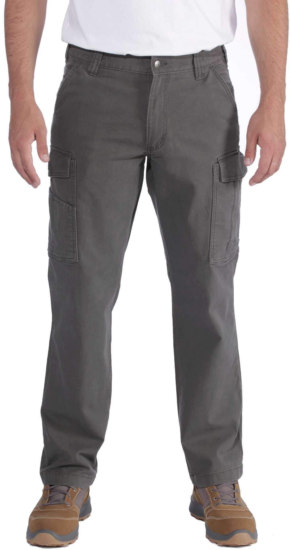 Carhartt Spodnie Robocze Rugged Flex Relaxed Fit Canvas Cargo - Spodnie Mężczyźni