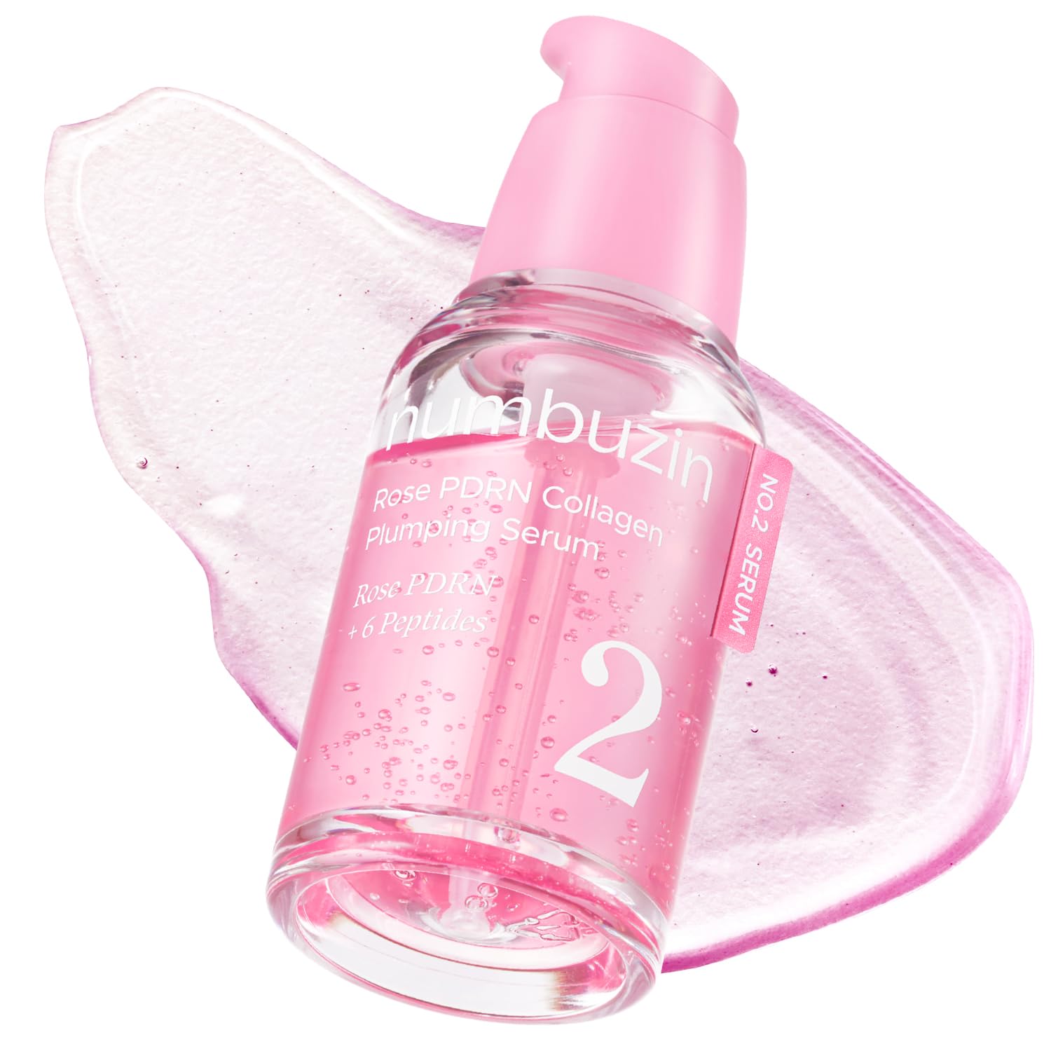 Amazon.com: numbuzin No.2 Rose PDRN Collagen Plumping Serum
