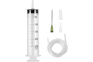 Surpassingly Precise 250ml Syringe with Needle