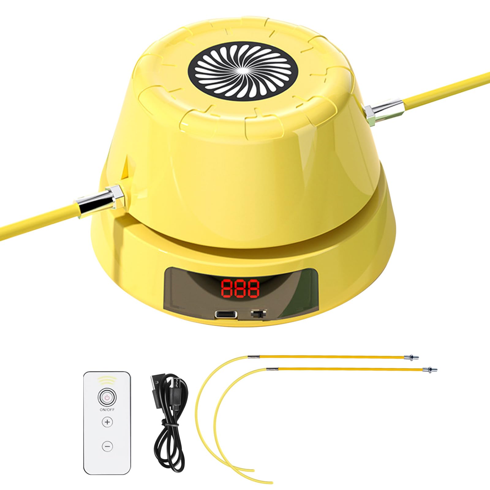 Corde à Sauter Électronique Avec Télécommande - 1-10 Vitesses, Compteur LED, Pour Fitness Maison - 5