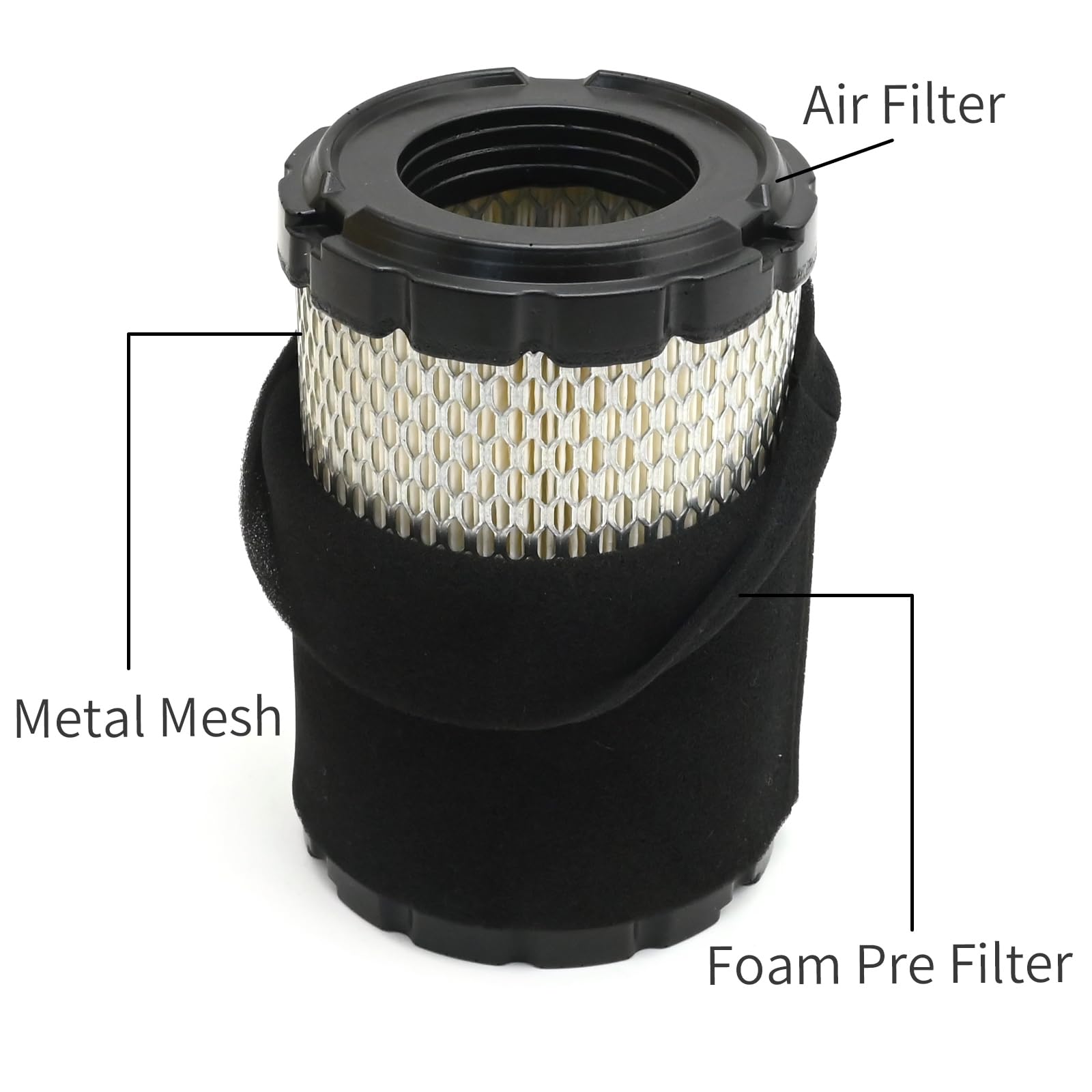 Anxingo 99969-6763 Air Filter & Pre Filter 11029-0034 Replacement