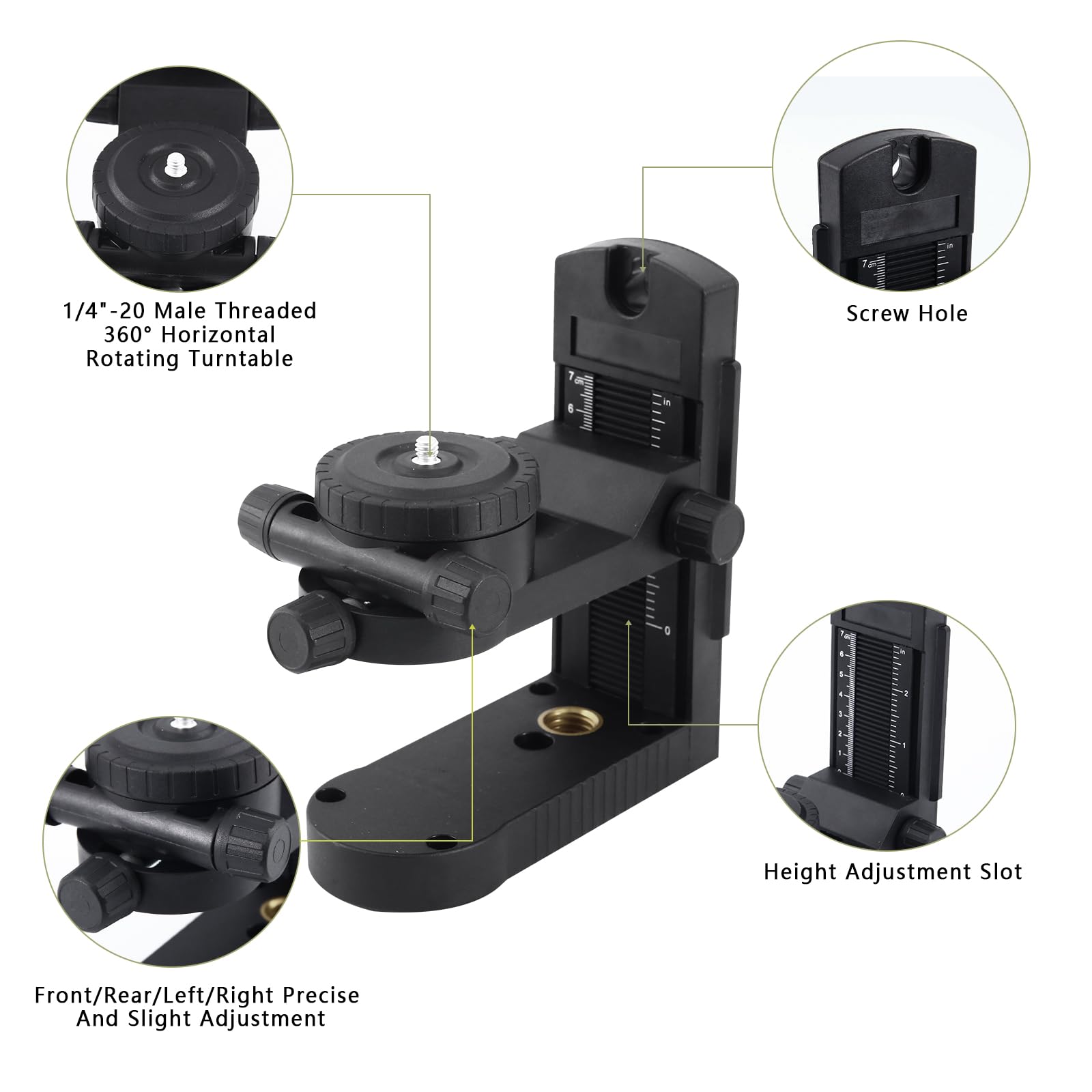 Level Bracket Magnetic Laser Level Magnet Level Bracket Strong L Shape Magnetic ...