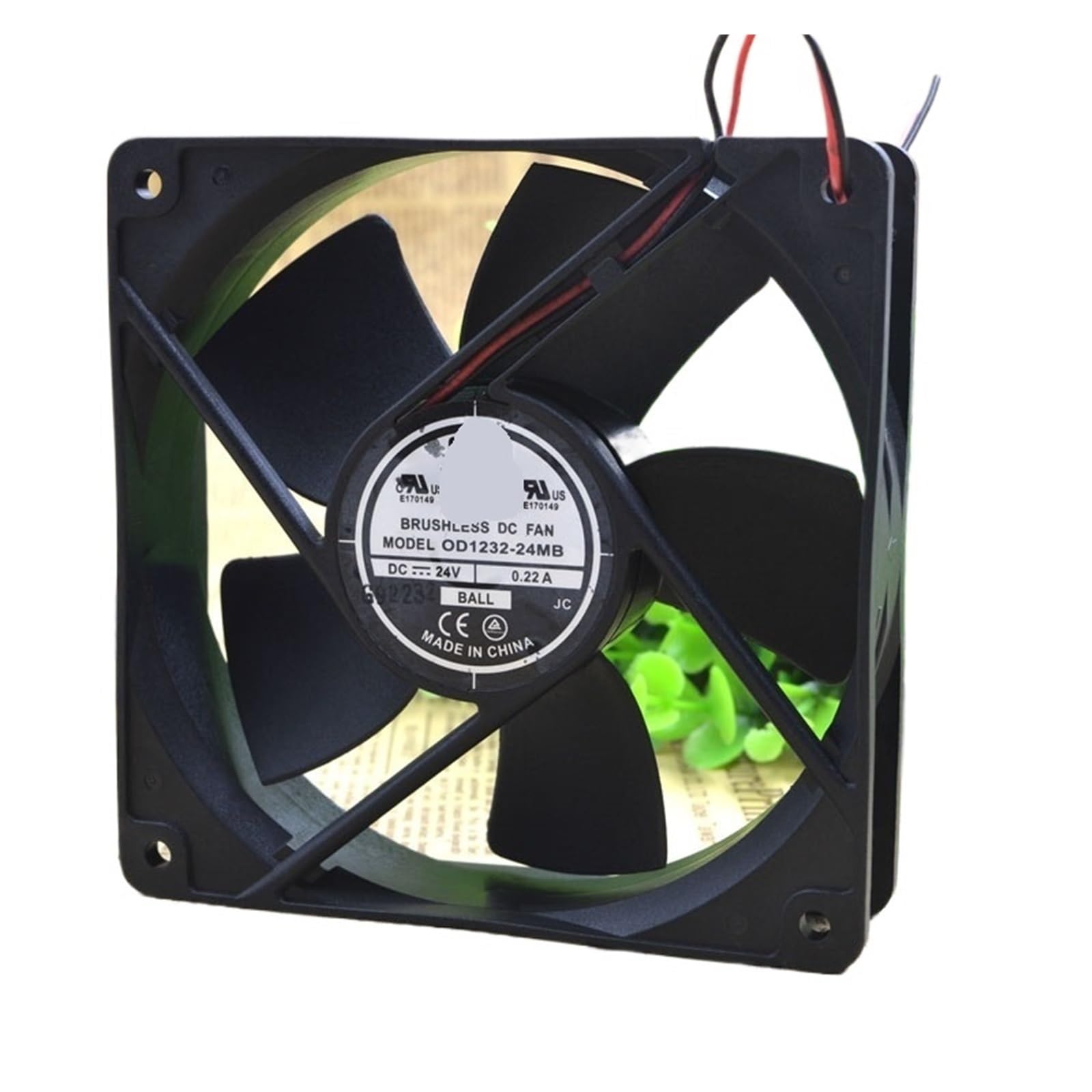 Ventilateur OD1232-24MB contre la surchauffe des composants électroniques 24V