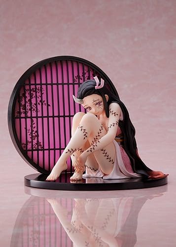 Miniatura 5 de Aniplex Demon Slayer Kimetsu no Yaiba Statuette Entertainment District Arc Nezuko Kamado (Demon Form Advancing Version)