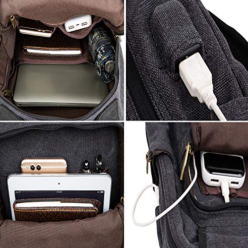 NICGID Sling Bags Chest Shoulder Backpacks, 13.3'' Laptop Backpack Crossbody Messenger Bag Travel Outdoor Men Women by Nicgid - Used condition - Image 5