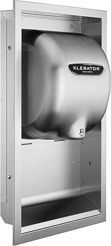 Miniatura 3 de XLERATOR Secador de manos compatible con la ADA Kit #40502 (secadora no incluida)