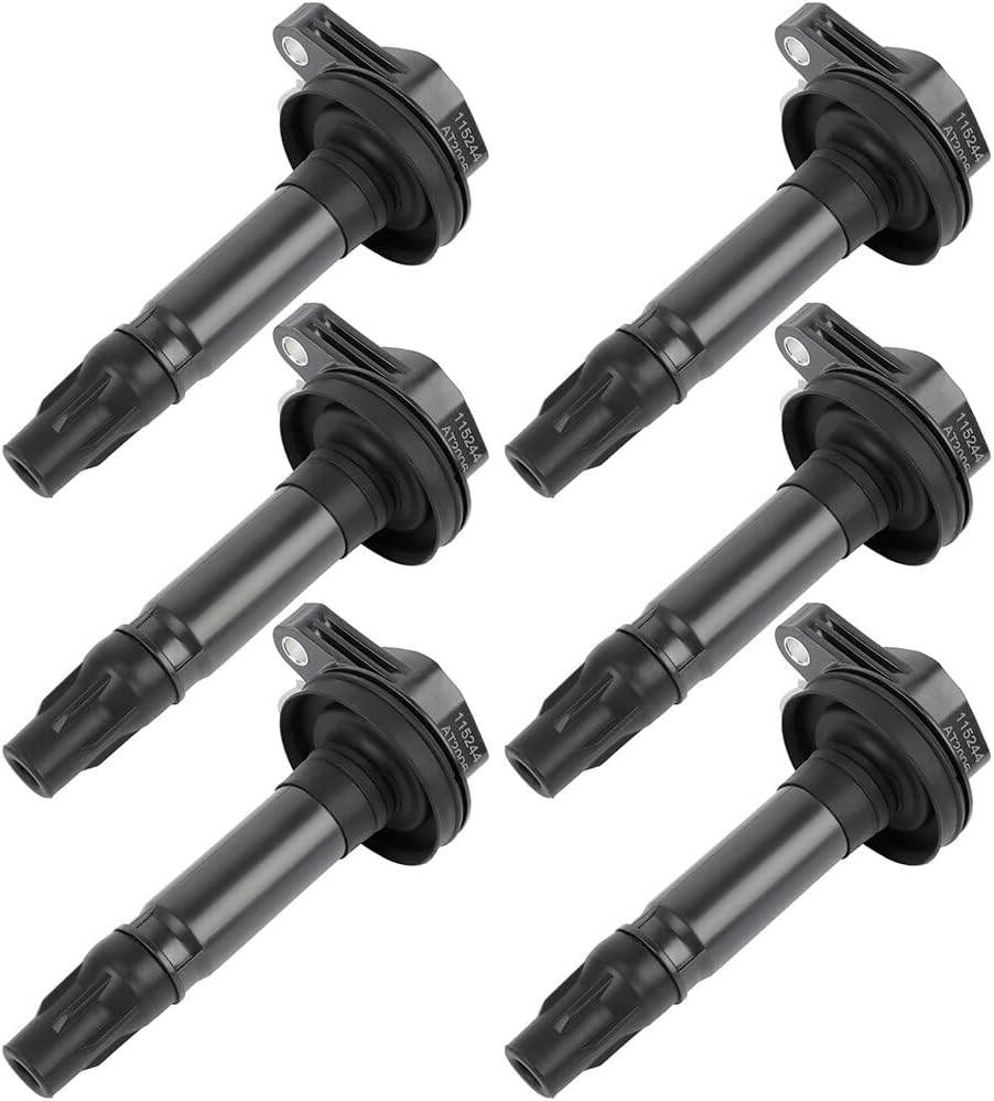 ECCPP ignition coils Pack of 6 AA5Z-12029-A,coils packs,for Ford Taurus,Flex &,for Lincoln MKS,MKT,2010 2011 2012,3.5L DG524 DG-524 6736303