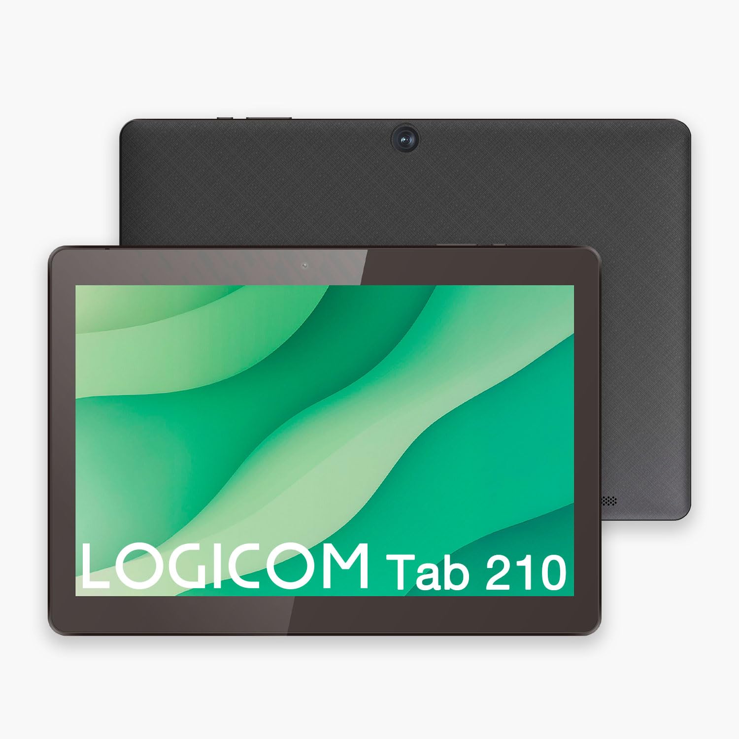 Logicom -​Tab 210 - Tablette Android 15-​10.1 Pouces - HD IPS - 4 Go RAM - 64 Go + 512 Go - WiFi 6 - Octa-​Core - USB C - Caméras 5MP et 2MP - Batterie 5000mAh