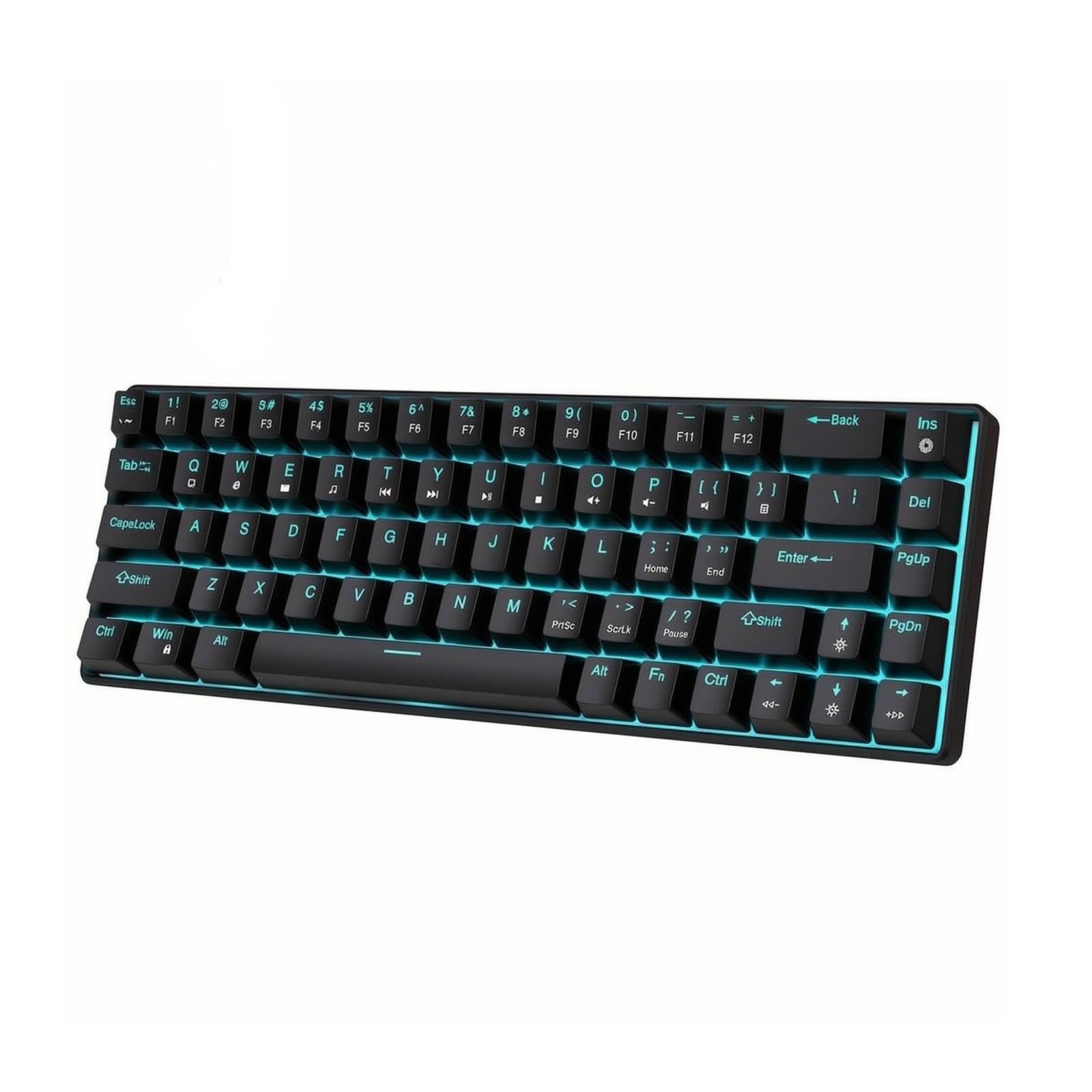 Tastiera Hot-Swappable Retroilluminata, style to 2 | Impermeabile, Tastiera con Cavo Rimovibile, per Ufficio, Studenti