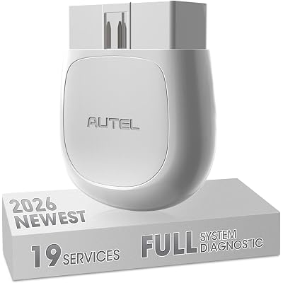 Autel MaxiAP AP200 OBD2 Scanner Bluetooth Wireless OBDII Auto Diagnostic Tool with Full System Diagnostic, 19 Reset Functions, AutoVIN, Check Engine Light Code Reader for iPhone Android