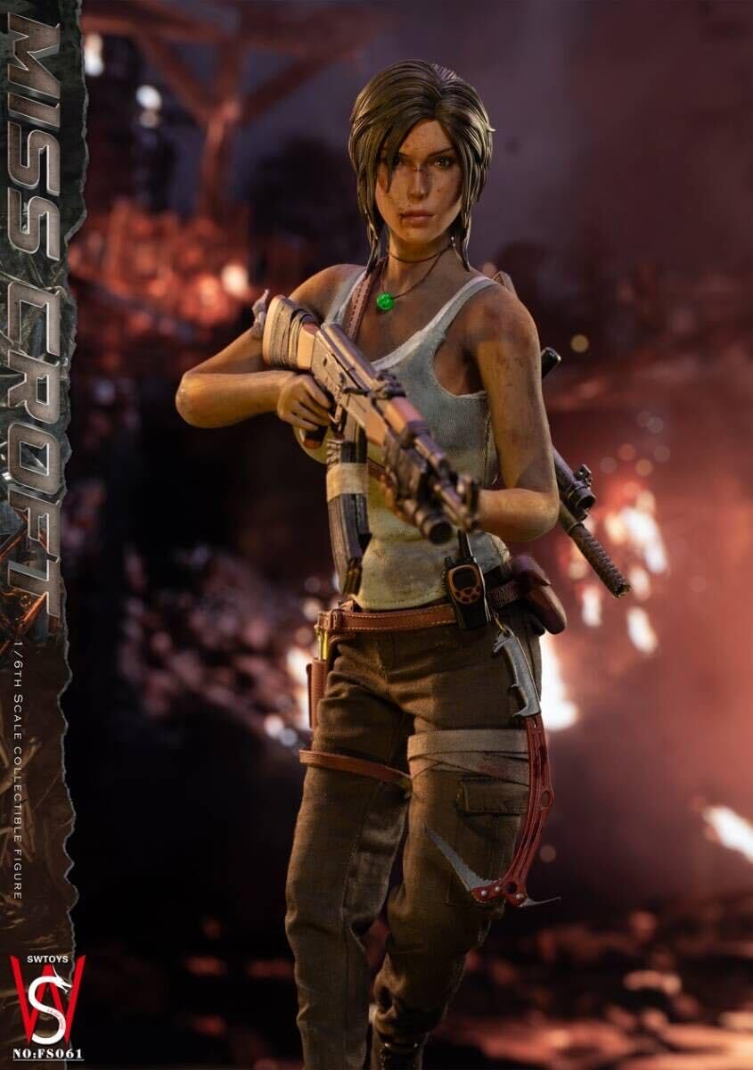 Amazon.co.jp: SWTOYS 1/6 MISS CROFT 未開封 FS061 検 フィギア DAF 