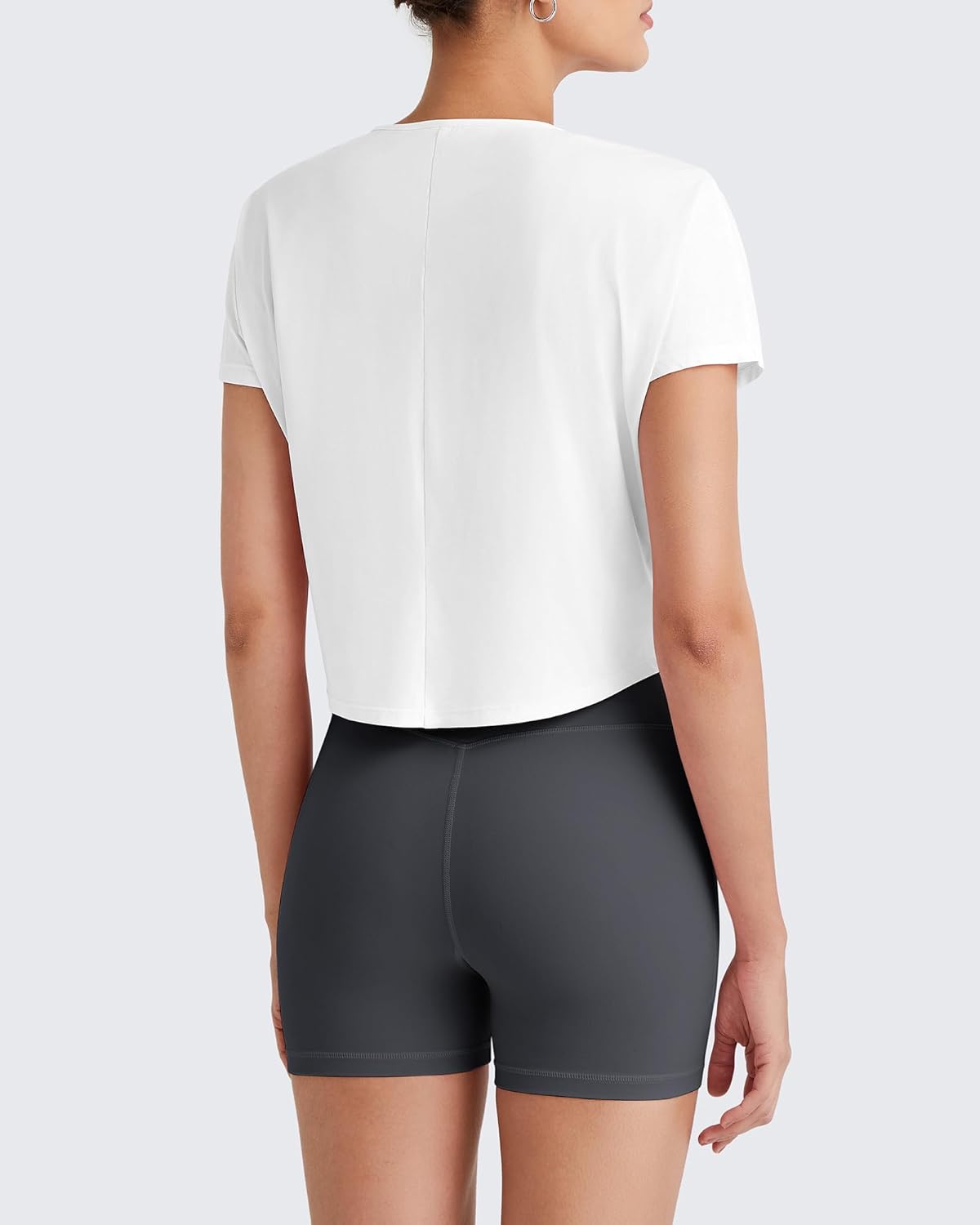 G4Free Lightbreeze Womens Workout Tops Batwing Sleeve Tees Loose Fit Athletic Gym Shirts Basic Yoga Tshirts Casual Summer - Image 4