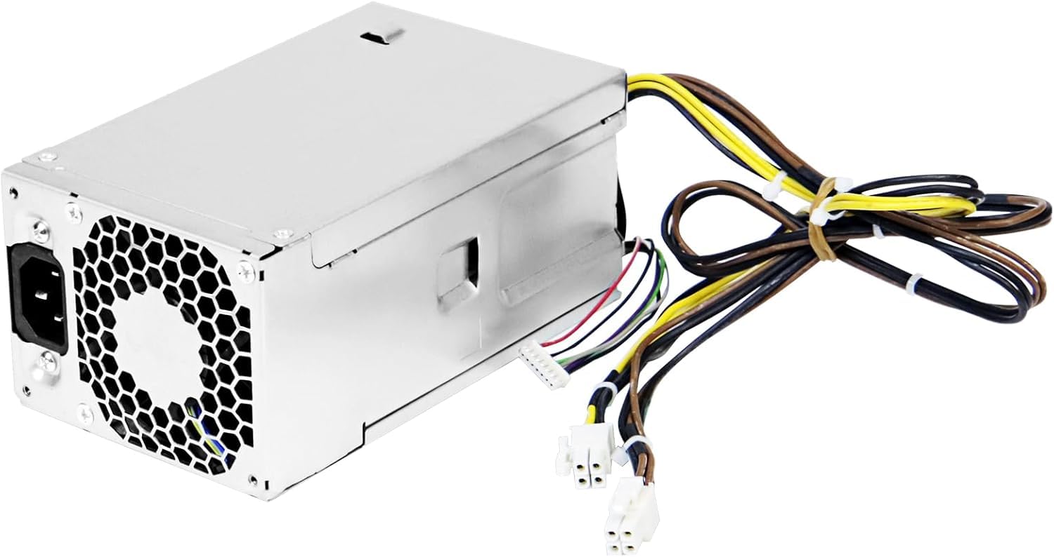 S-Union Fuente de alimentación mejorada D16-250P1A L08417-002 de 250 W de repuesto compatible con HP ProDesk 280 282 600 800 G3 480 400 G4 P/N PCH022 L08417-004 901760-002 PA-225 1-5 D16-250P1A (24