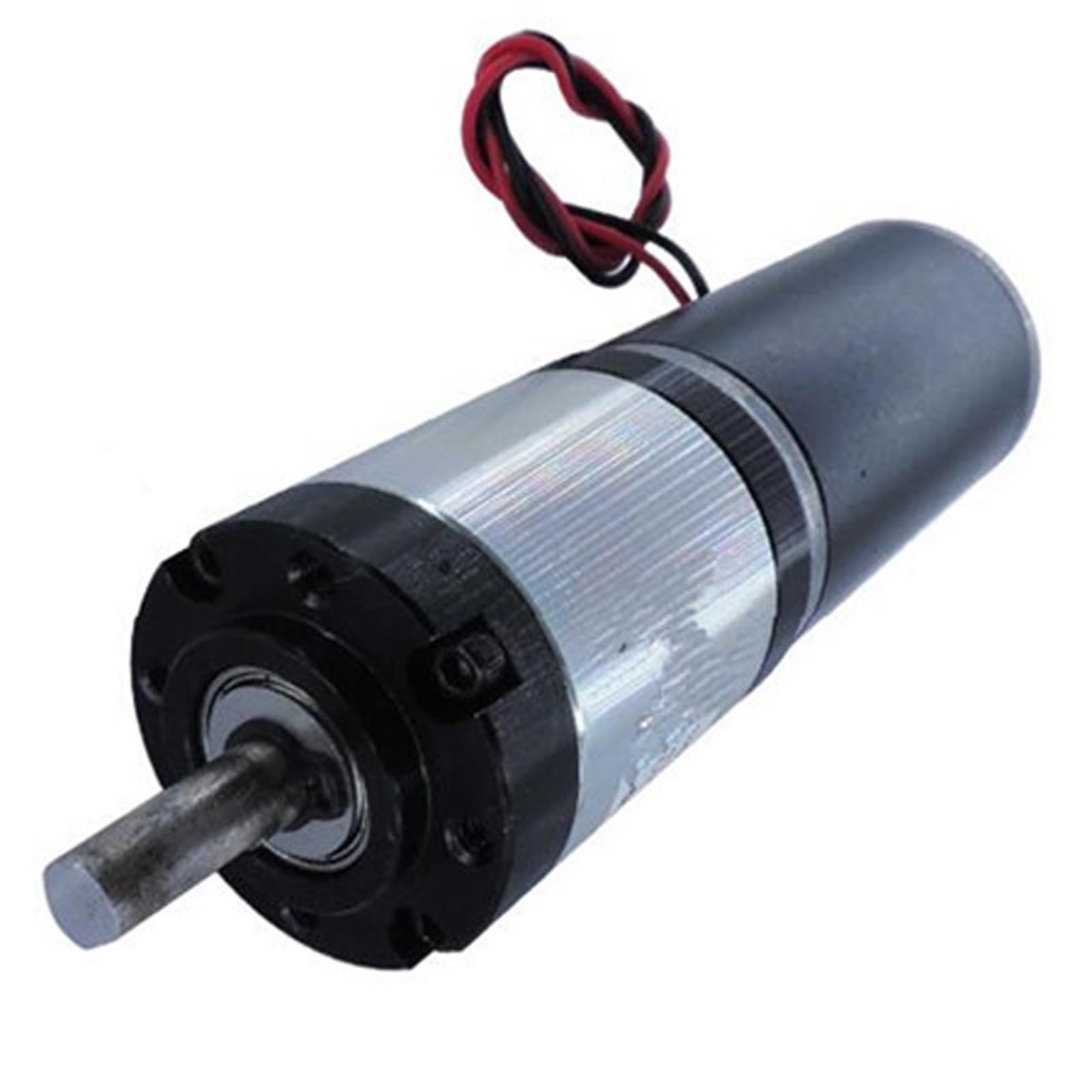 JJHQOKYNA PG32-3157 Micro Planetary Gearbox Electric Motor 12V 24V Brush Reductio DC 80rpm for Home Appliance(12V)