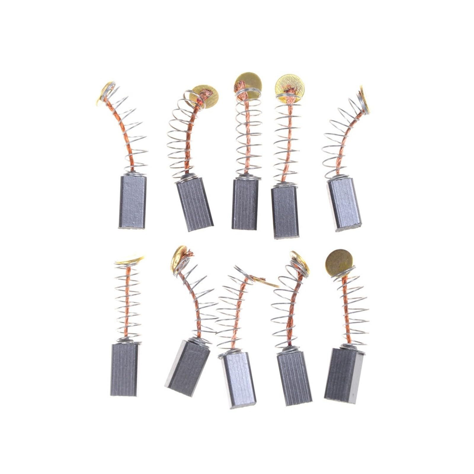 50 Uds Mini Accesorios De Taladro Piezas De Repuesto De Cepillo De Carbón For Herramientas Eléctricas De Motor 5x5x8mm, Compatible Con HMA73