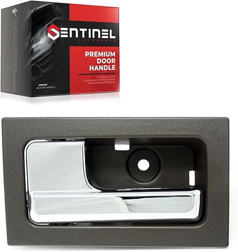 Sentinel Parts - Manija de puerta interior con cerraduras de alimentaciĂłn, cromada, parte delantera o trasera derecha, repuesto compatible con el Sentinel Parts - Manija de puerta interior con cerraduras de alimentaciĂłn, cromada, parte delantera o trasera derecha, repuesto compatible con el
