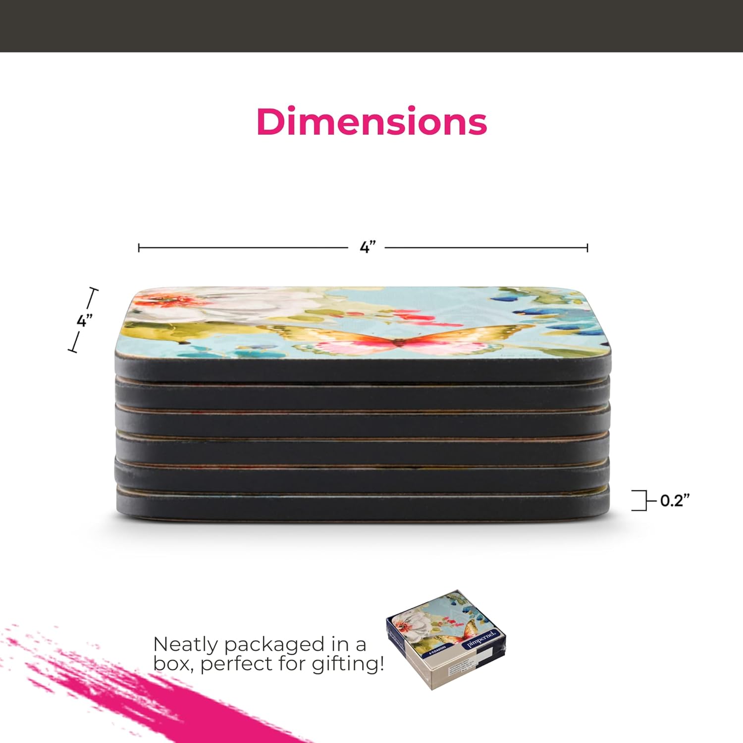 Pimpernel Coasters, Multi