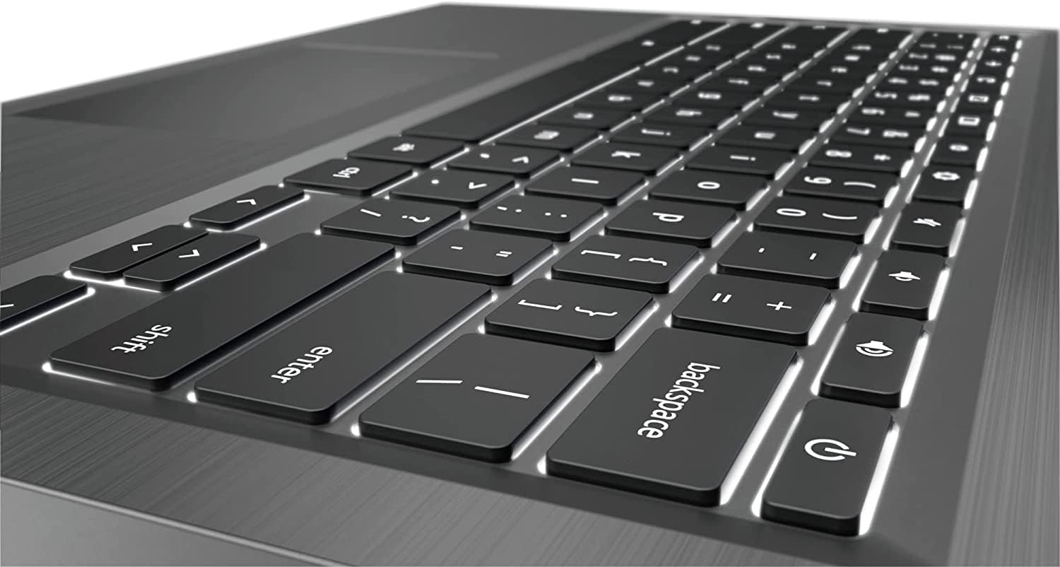 Lenovo 14e Chromebook Business Laptop da 14" (1536 x 864), AMD A4-9120CU, 4 GB di RAM, 32 GB eMMC, Tastiera QWERTY USA, Chrome OS (Ricondizionato)