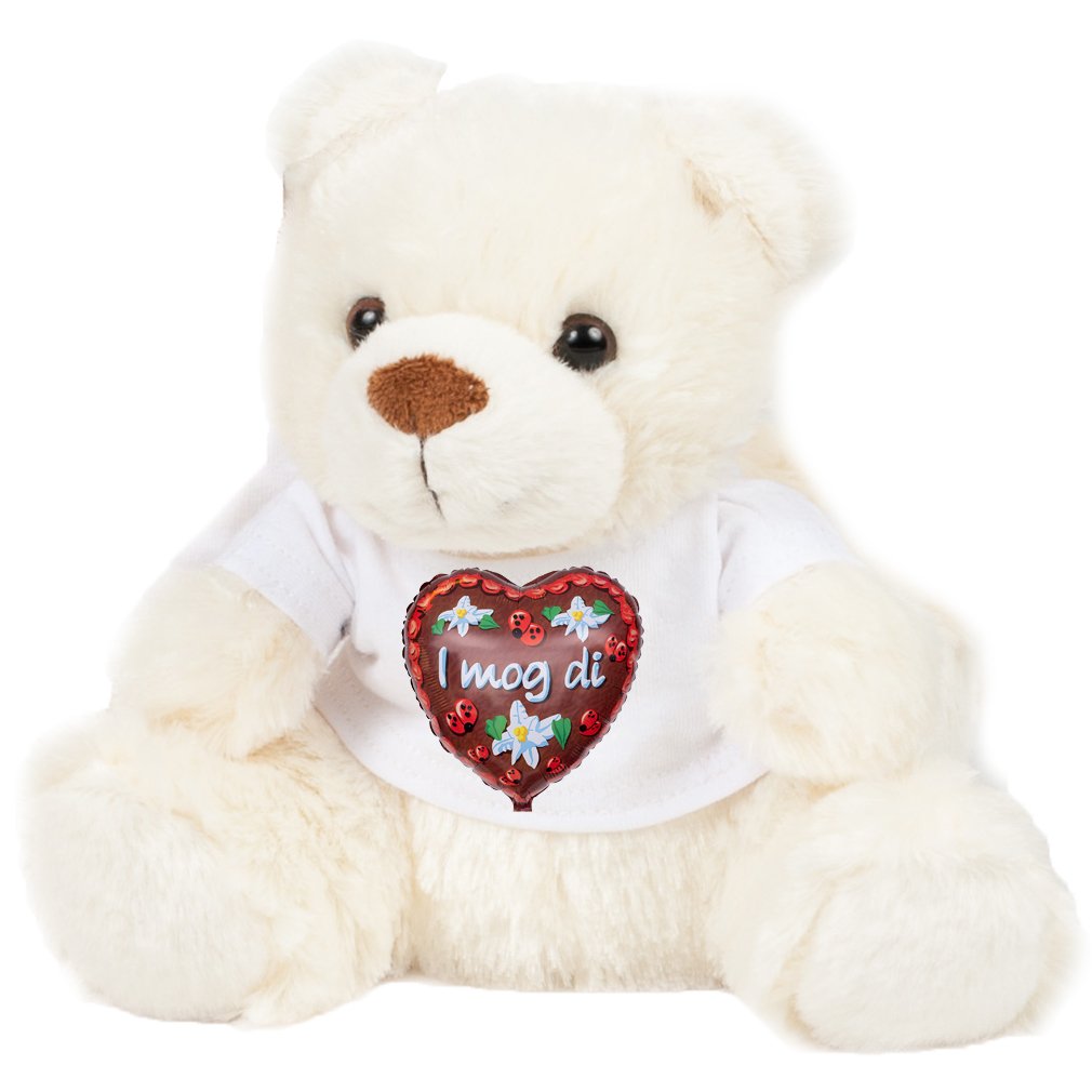 SHIRT-TO-GO BOLTZE Teddy Soft Toy with I mog di or Love Valentine's Day Present Idea