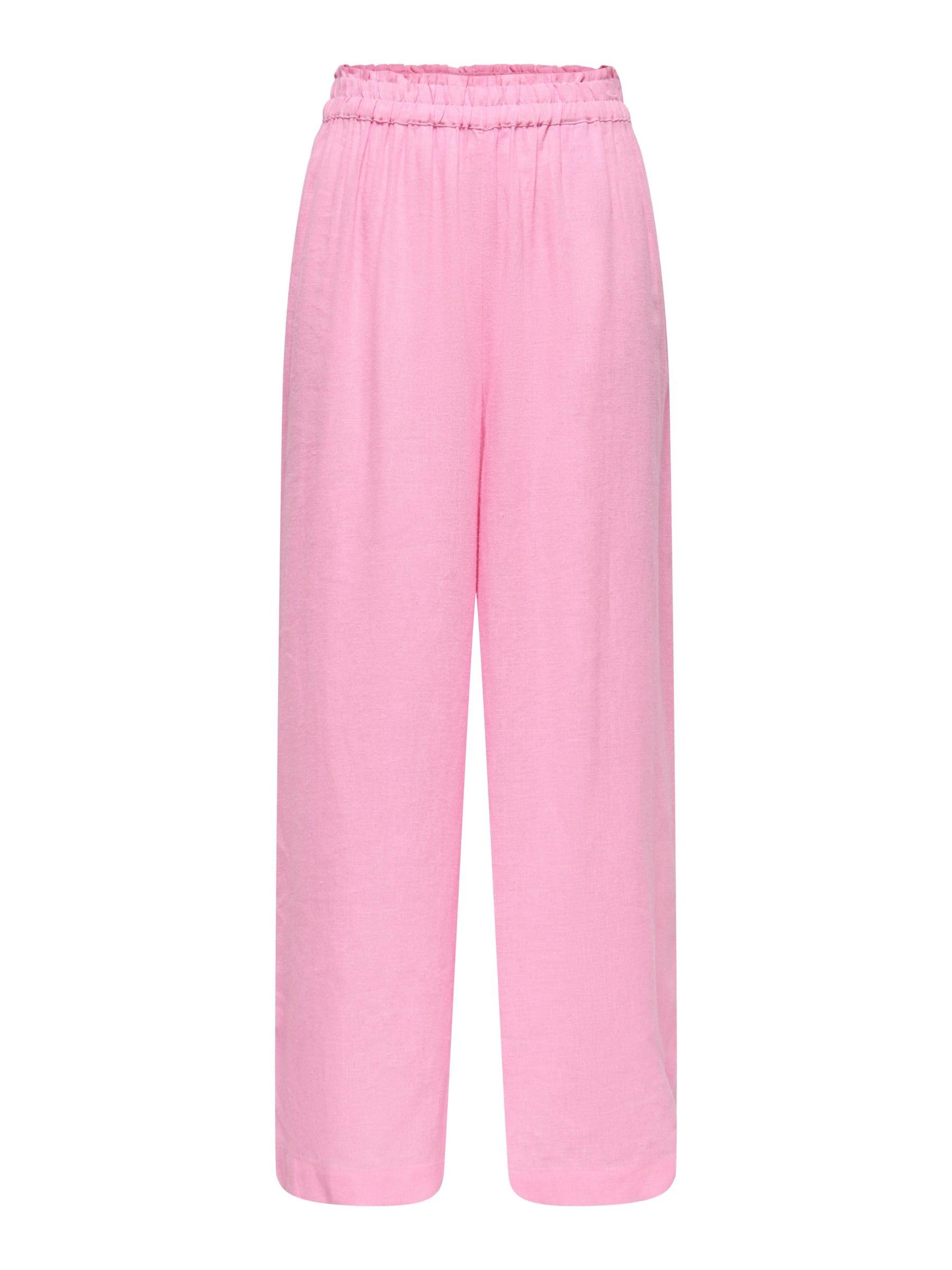 ONLY Onltokyo Hw Linen Blend St Pant Pnt Noos - Spodnie Kobiety