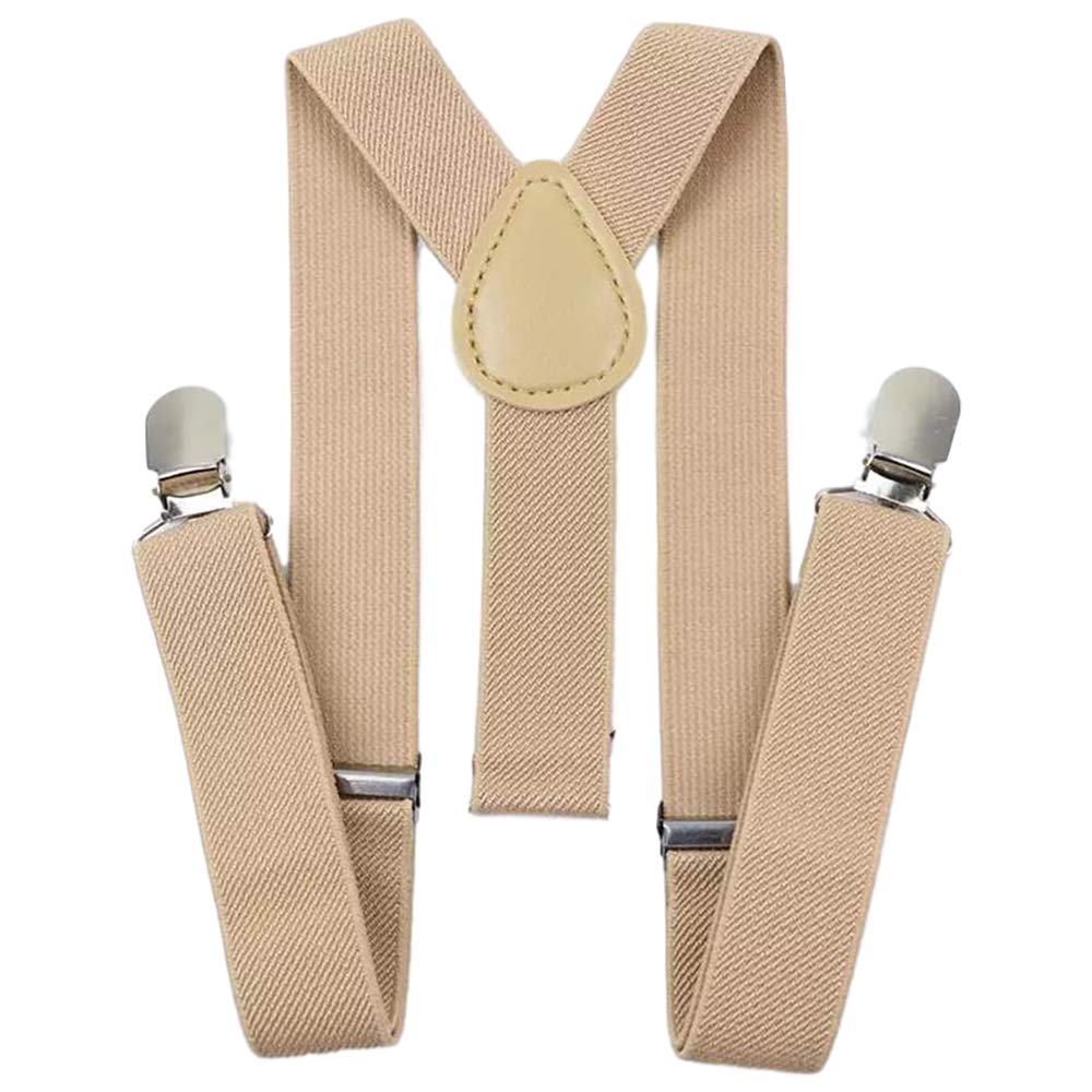 Db Dickie Bow Boys Cream Childrens Kids Vintage Braces (Cream) - Suitable For Formalwear, Weddings, Parties, Page Outfits