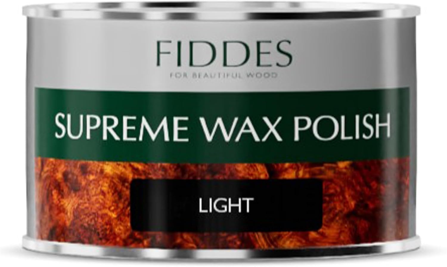 Fiddes Supreme Light/Clear Wood Wax Polish/Restorer 400ml