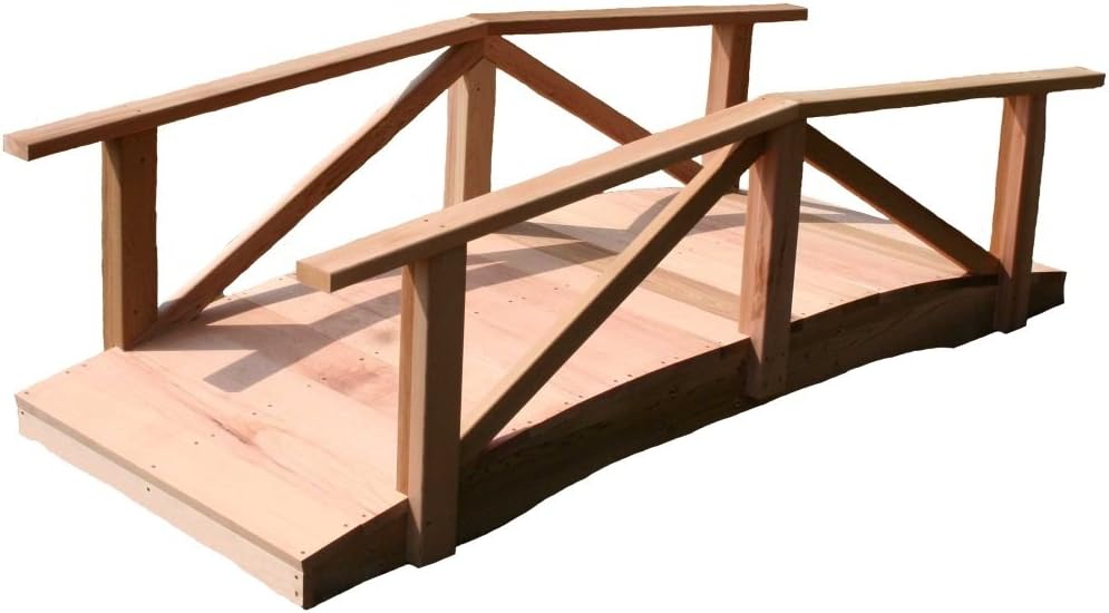 Cedar Pearl River Garden Bridge (96 in.)