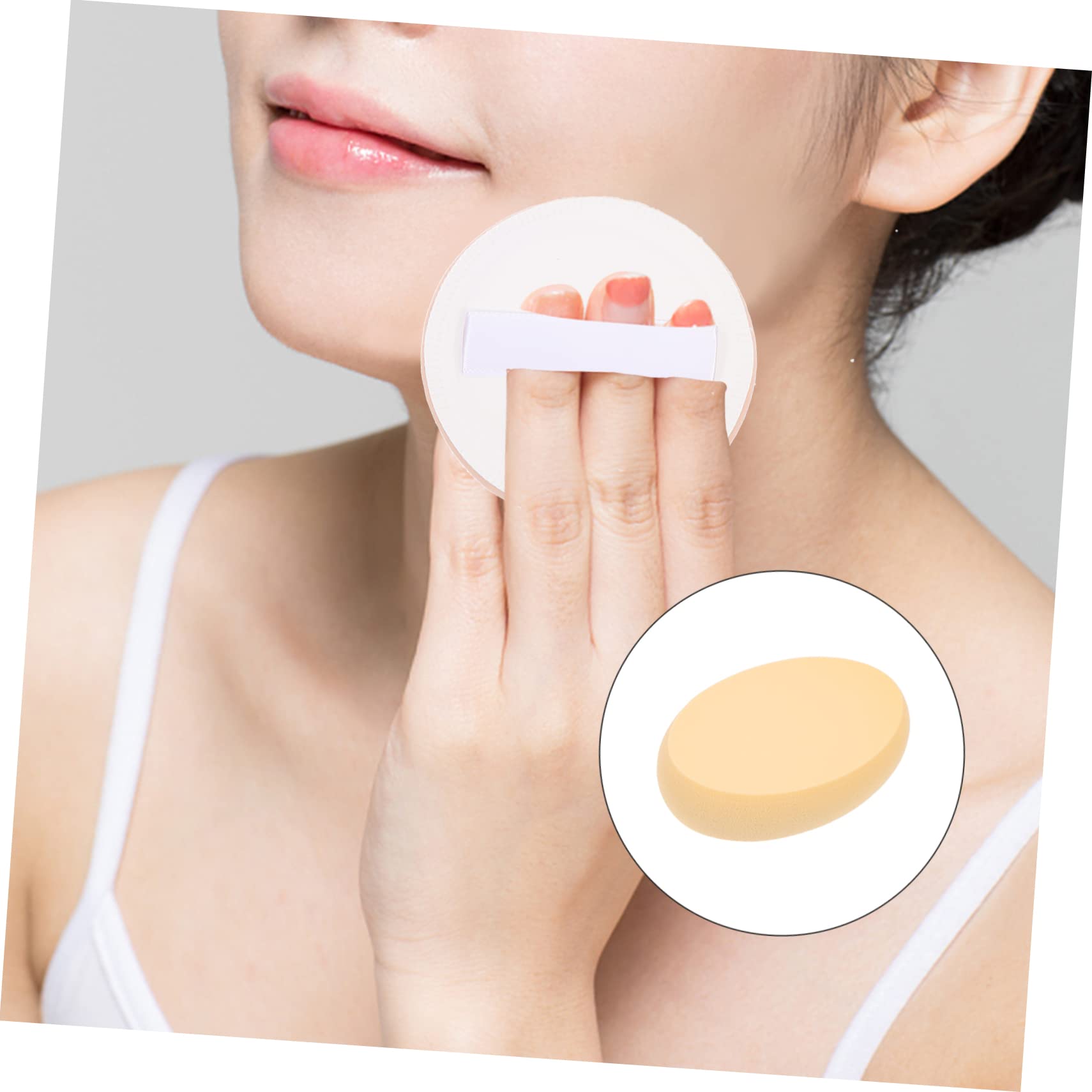 Healeved 18pezzi Spugnette Per Ovali Spugnette Per e Resistente e Lavabile Applicazione Per Make-up e