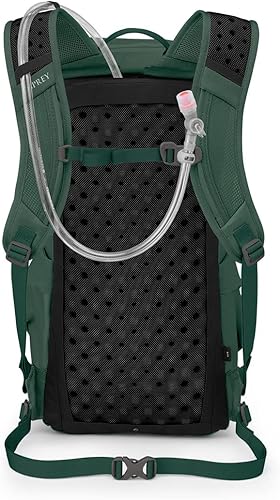 Miniatura 4 de Osprey Skarab 18L Mochila de senderismo para hombre con depósito hidráulico, verde tundra, talla única, Tundra Verde, Mochila de senderismo Skarab