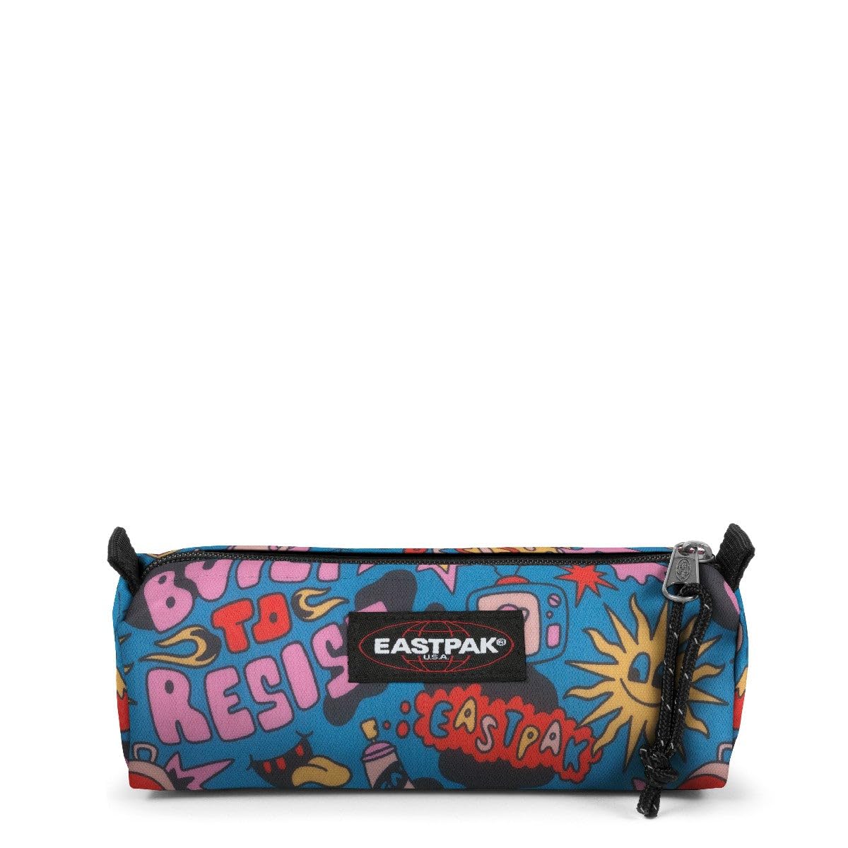 EASTPAK - Estuche Benchmark 7D7 Doodle Blue, azul, talla única