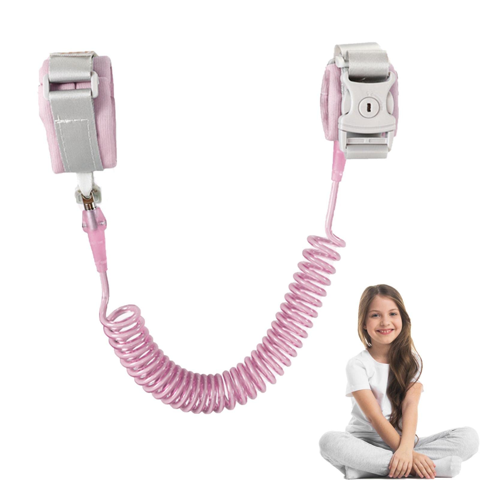 Bracelet de Sécurité pour Enfants à Double Liens - Harnais Velcro