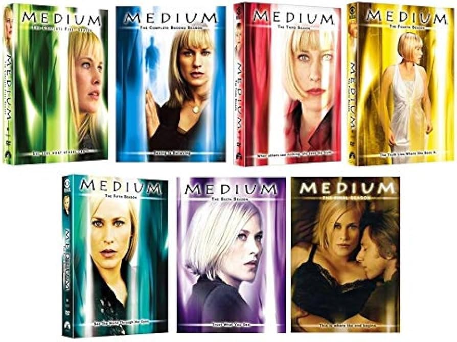 Medium Completa Edicion con Español Castellano Medium Temporada 1-7 Medium Serie Completa DVD Medium Pack