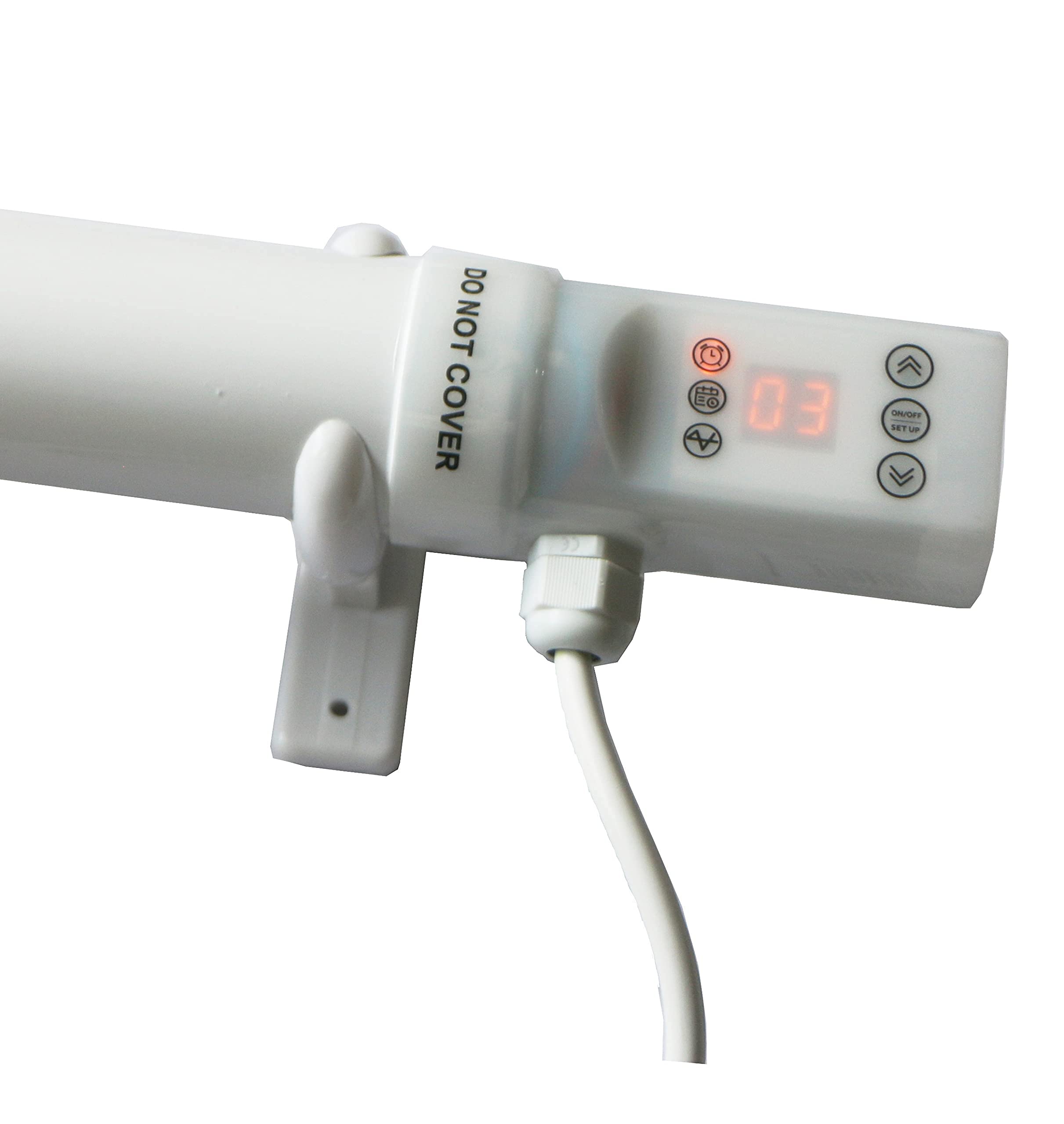 Mylek Chauffage tubulaire 60 W 340 mm minuterie numérique découpe thermique